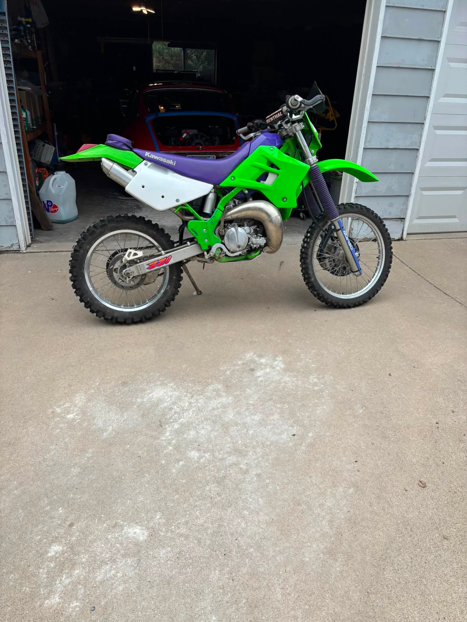 1997 Kawasaki KDX220 2nd owner. Bought at Fay Mayers in 1997 well
