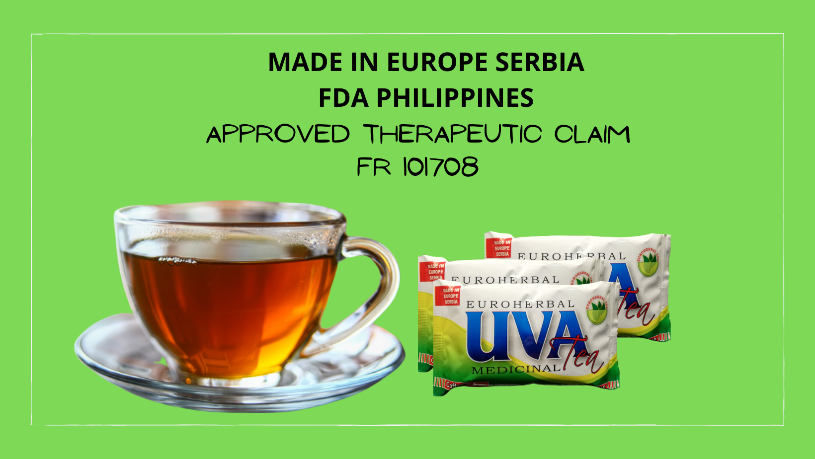EuroHerbal UVA Tea - MAIN