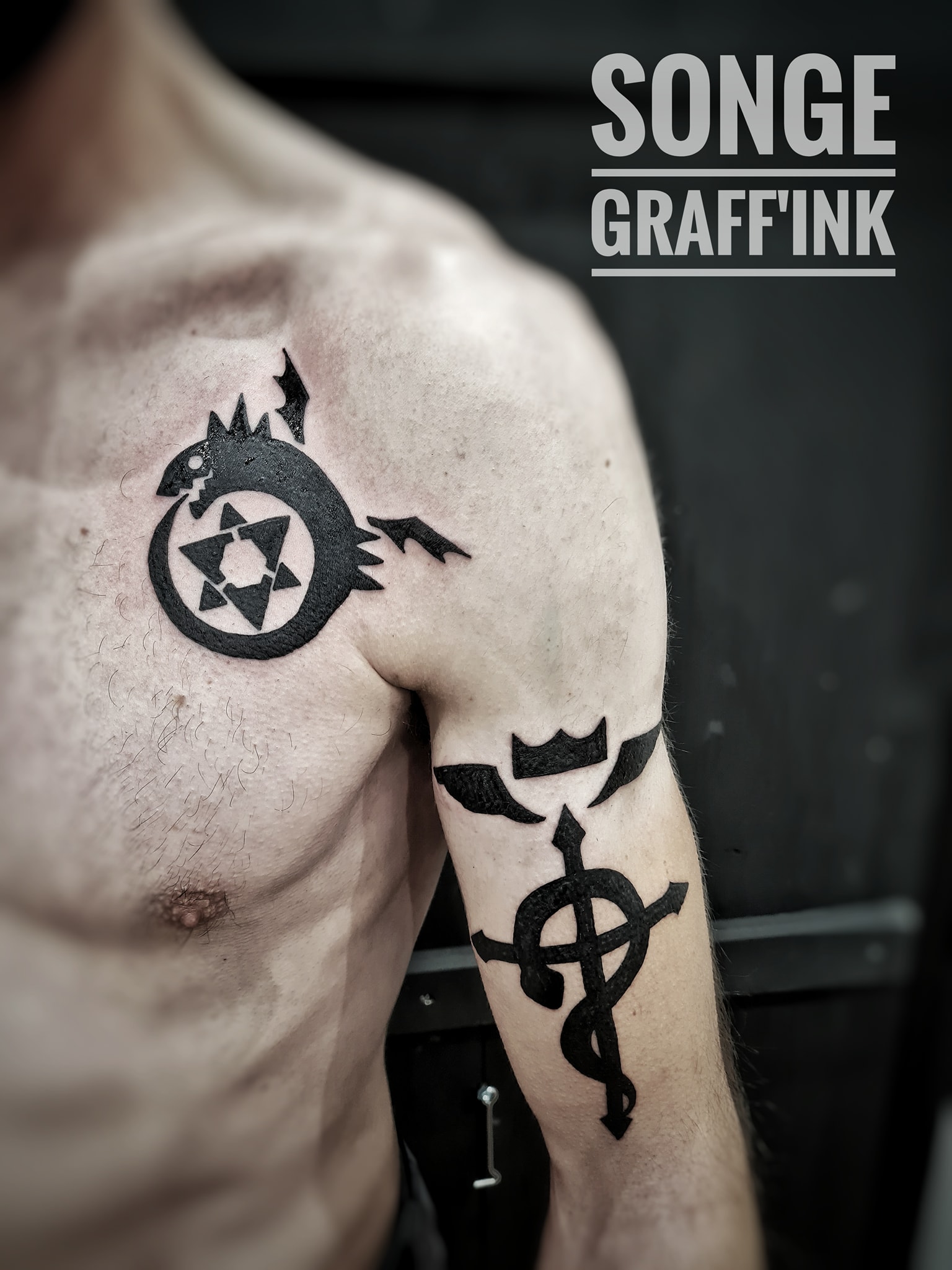 Symbole Full Metal Alchemist Tatouage