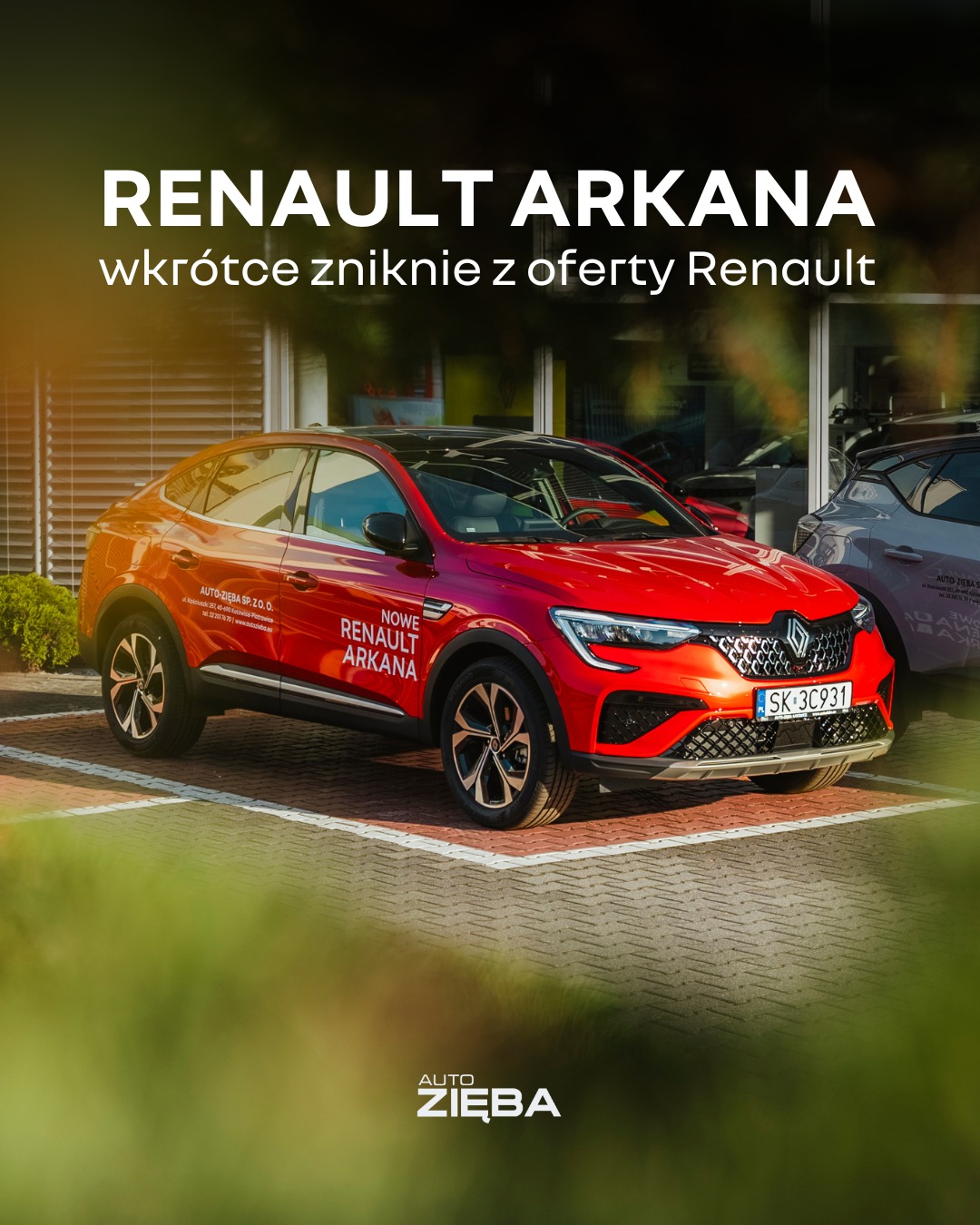 Auto-Zięba - Renault Arkana wkrótce zniknie z oferty Renault! 😵 Model ...