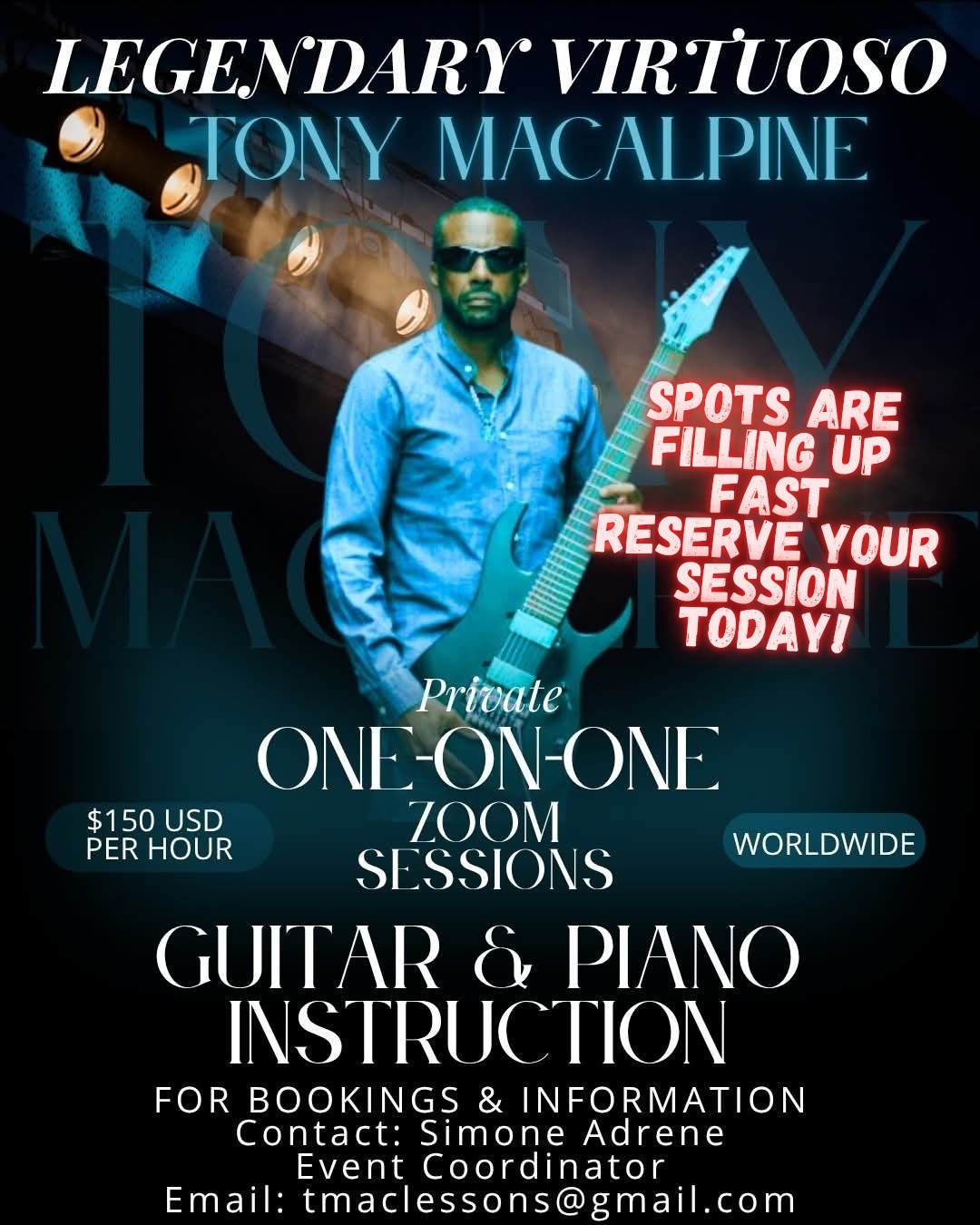 Tony MacAlpine (@tonymacalpineofficial) • Facebook