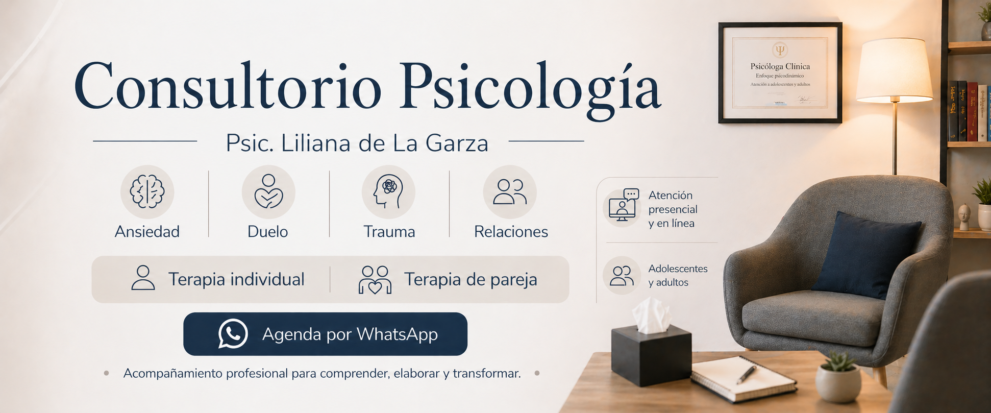 Psic. Liliana De La Garza - Consultorio de Psicología | San Nicolás de ...