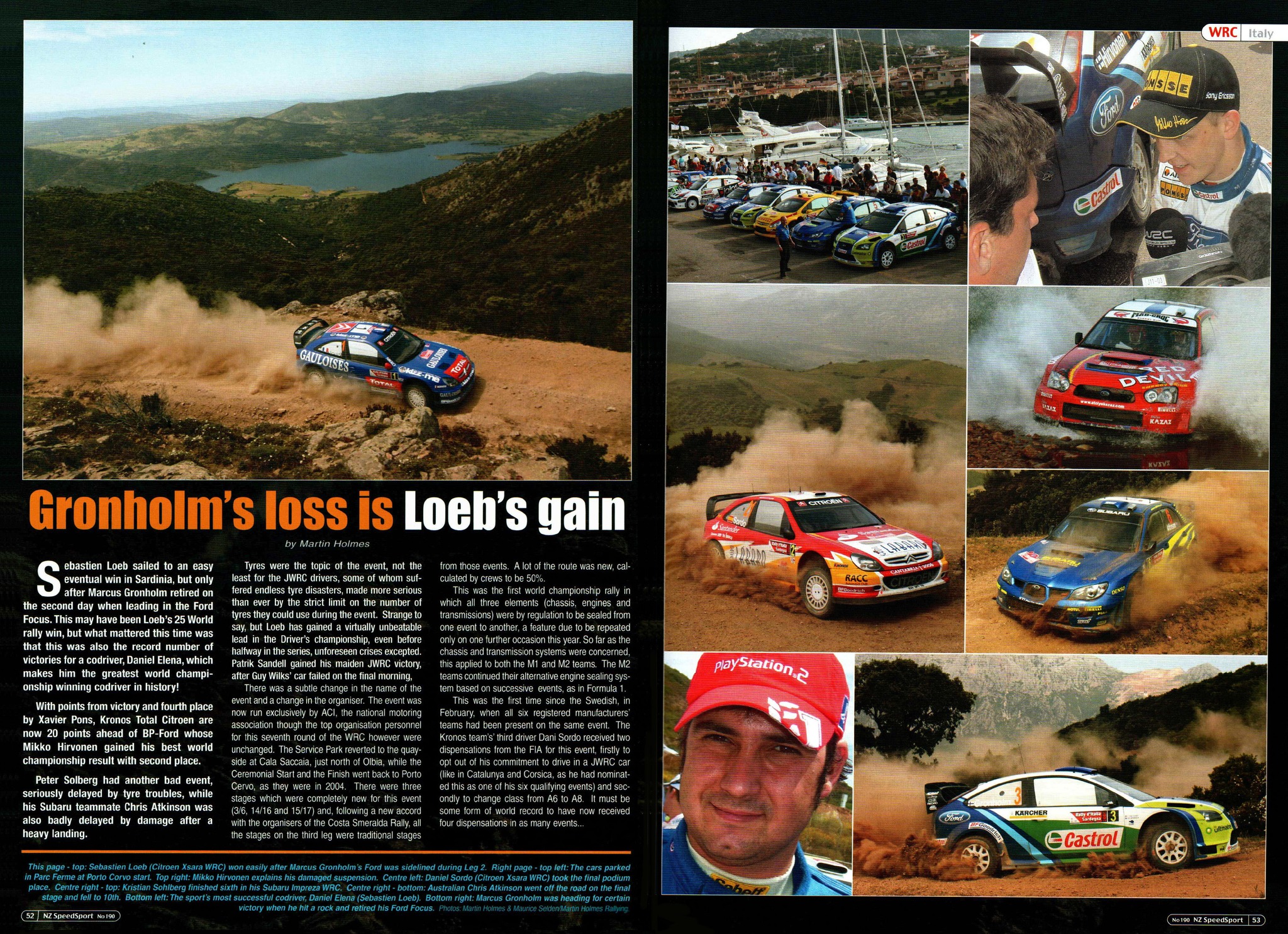 WRC HISTORY 2006 20 years ago today Sebastien Loeb sailed to an