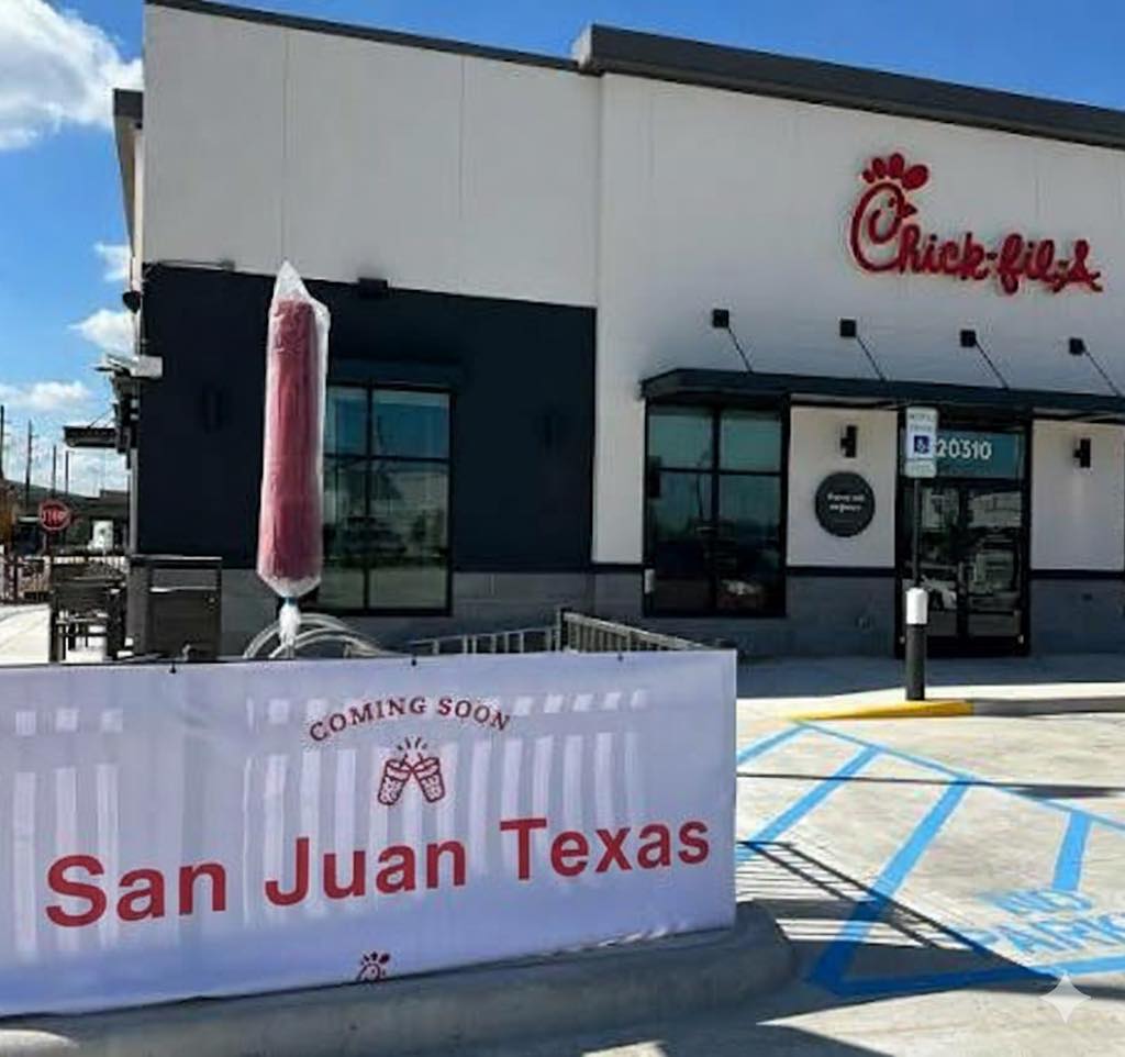 RGV.me - San Juan, Texas 🐔 We have an update on the new Chick-fil-A ...