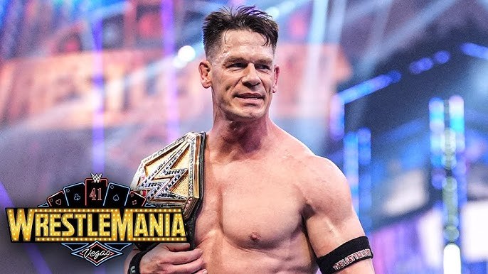 Congrats to the 17 time WWE Champion John Cena for winning his final Wrestlemania main event last night! #wrestling #wrestlemania41 #WrestleMania #johncena #CodyRhodes #WWE #prowrestling