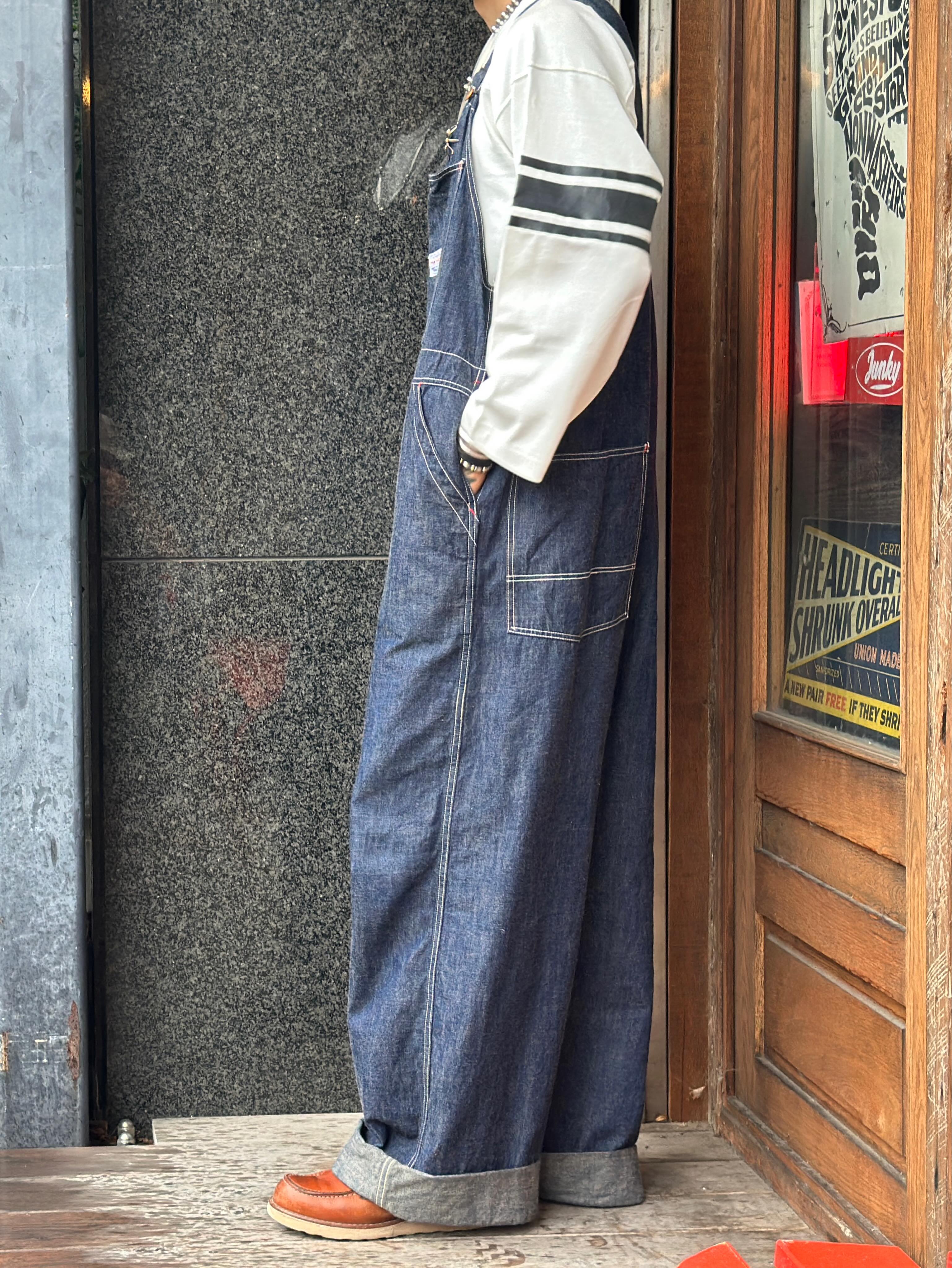 JUNKYSTYLE × SUPERPAYDAY FRONT OPEN OVERALL いよいよラスト2枚です