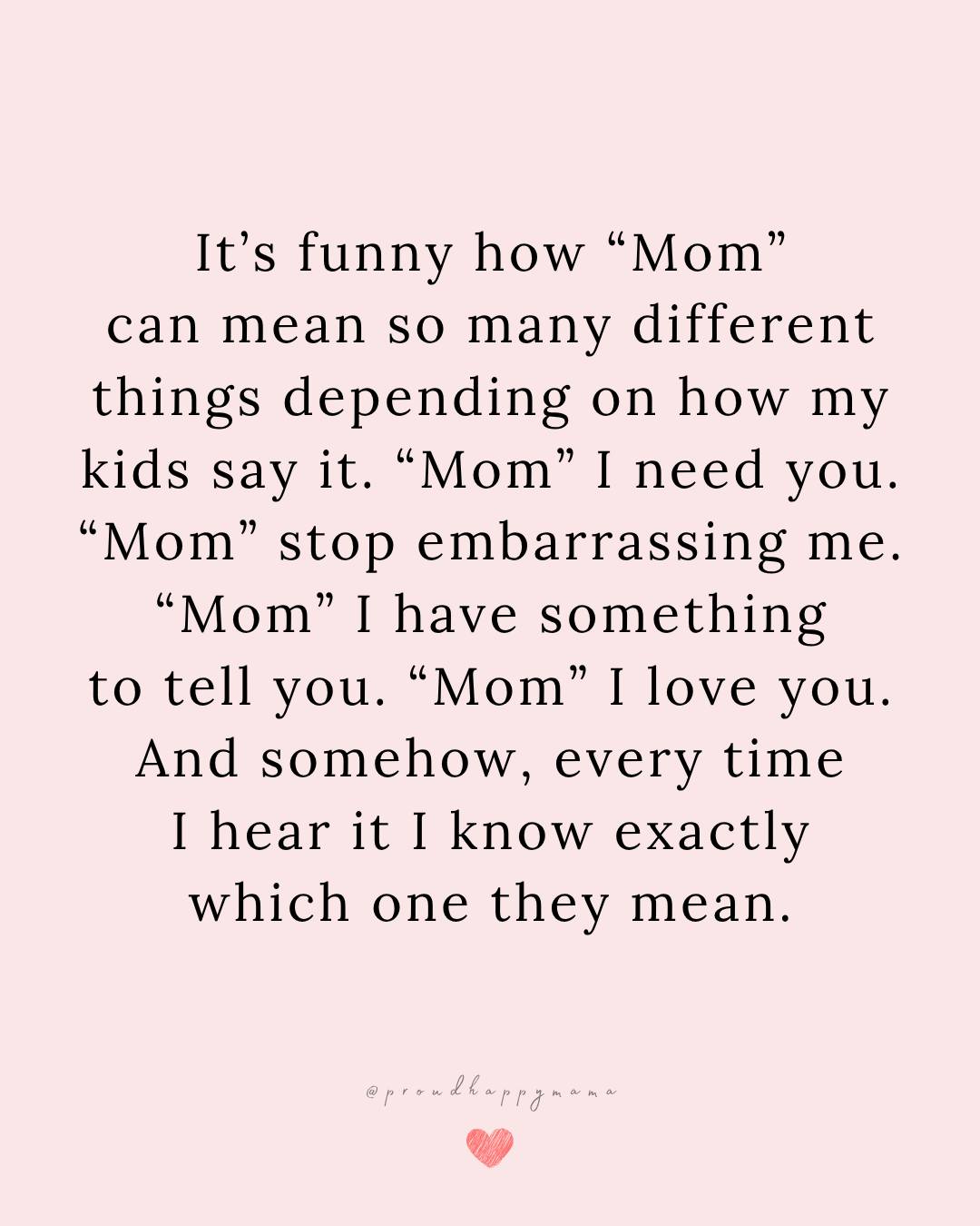 Proud Happy Mama