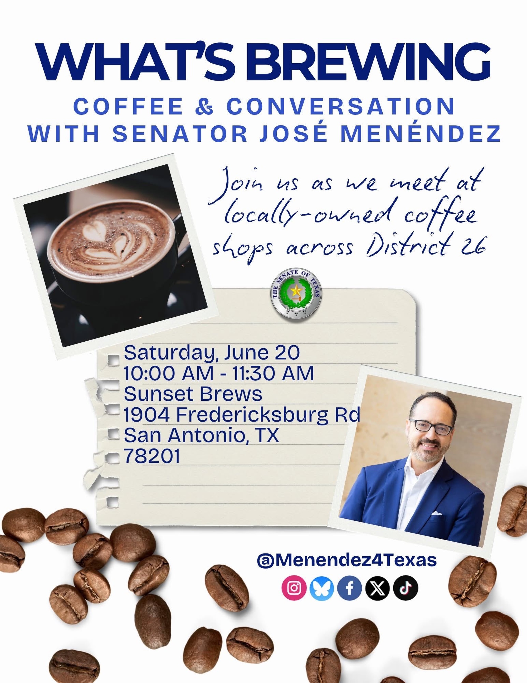 Join us this Saturday as we host What's Brewing - Coffee
