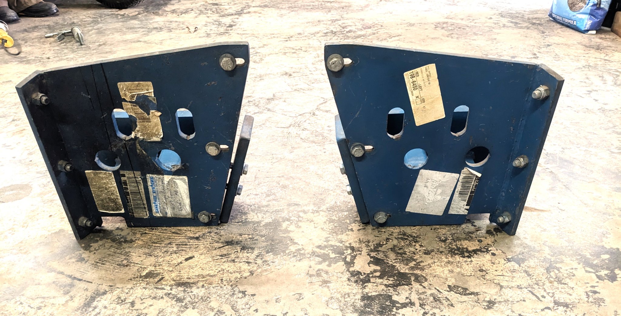 Skid Loader Weight Bracket - Weight Storage Racks - Woodbine, Maryland ...