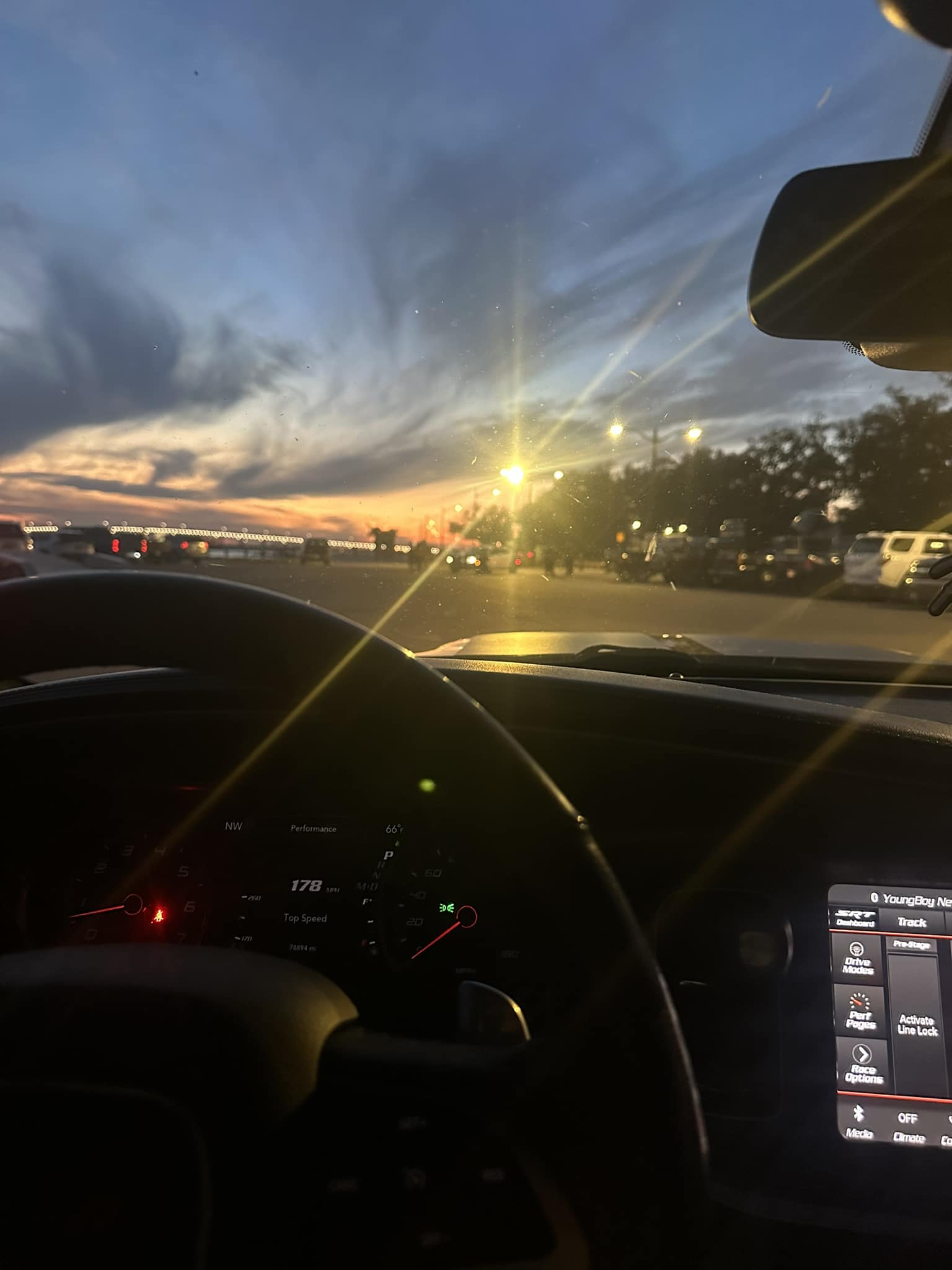 What is the top speed of a stock engine with mods?