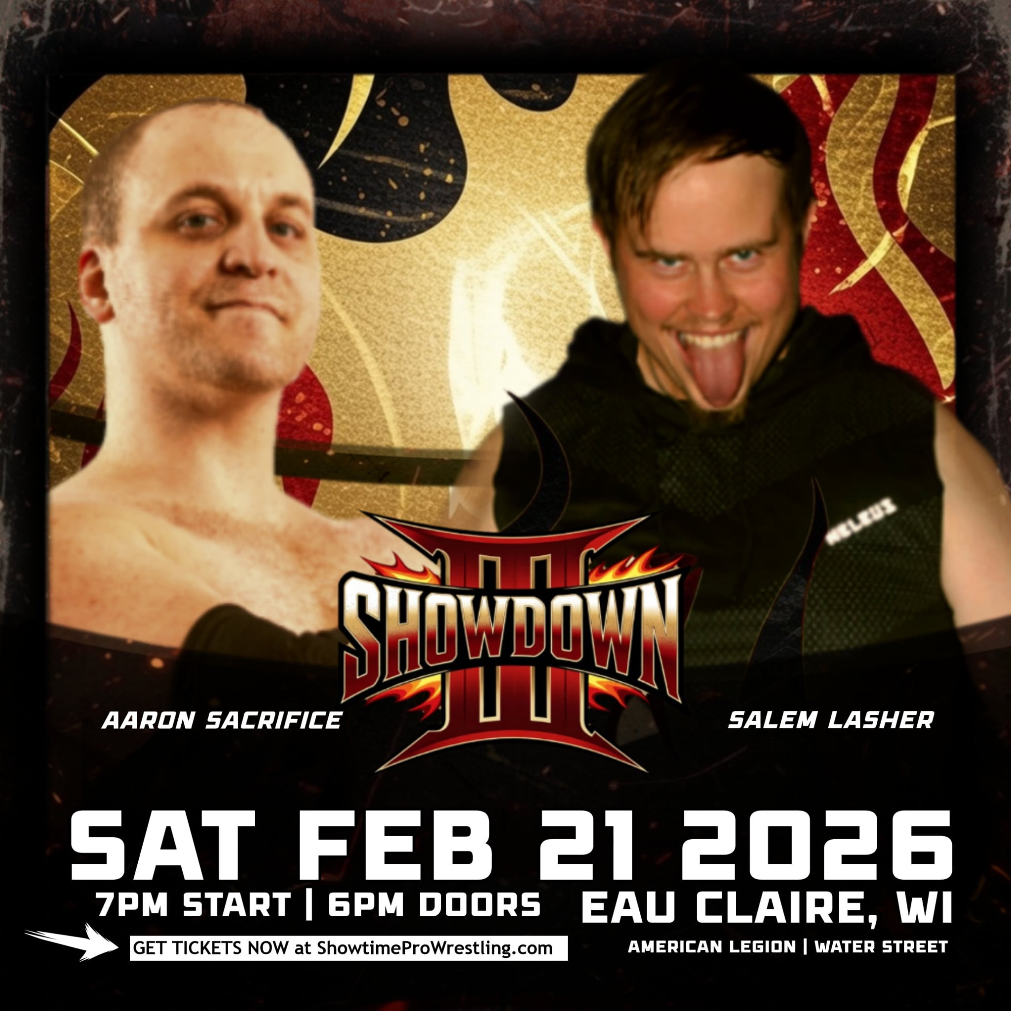 MATCH ANNOUNCEMENT** Showtime Pro Wrestling and Kramerica 