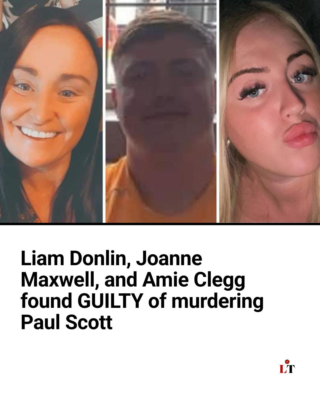 The faces of the three found guilty... - Lancashire Telegraph | Facebook