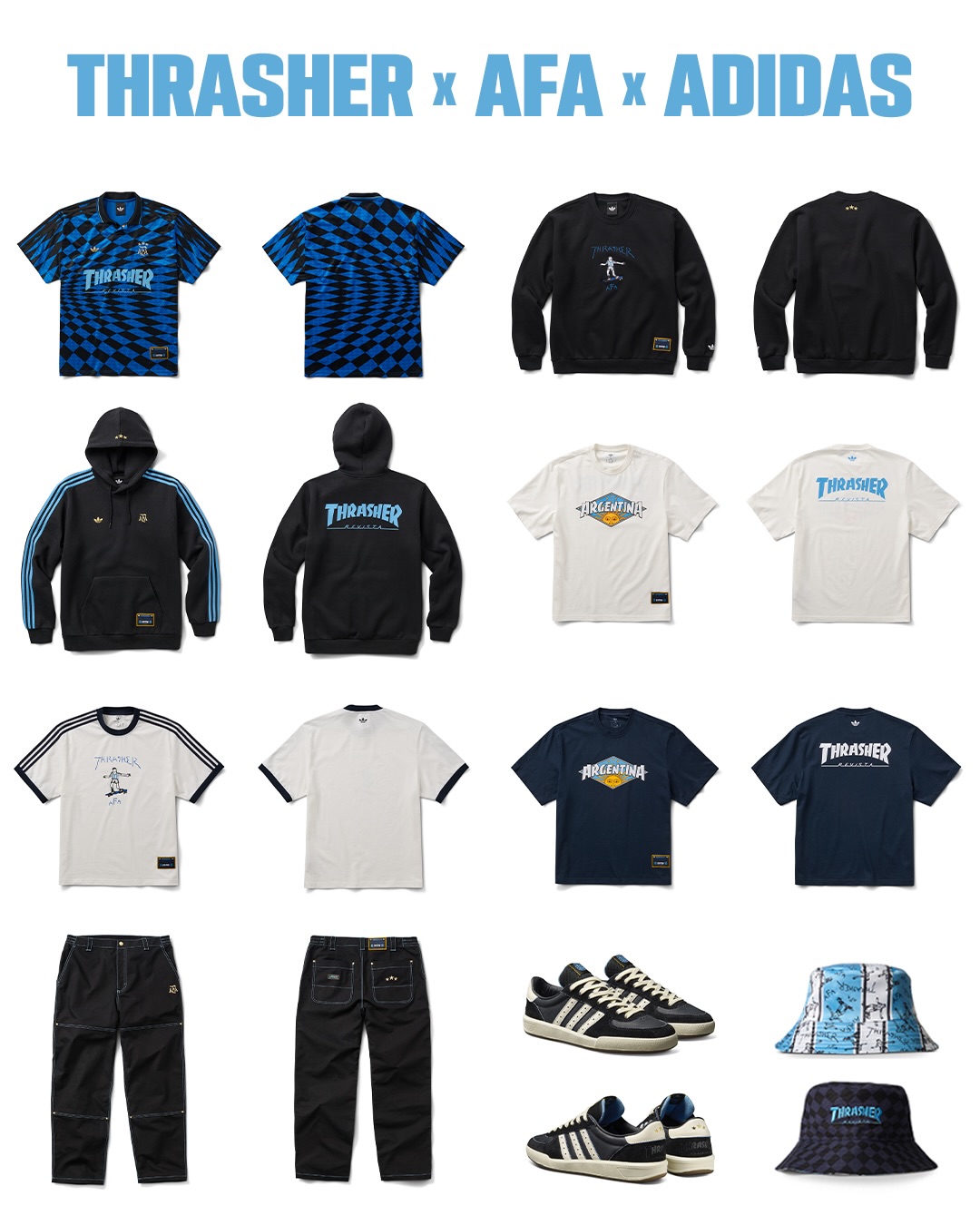 Thrasher and adidas have created a special capsule for the