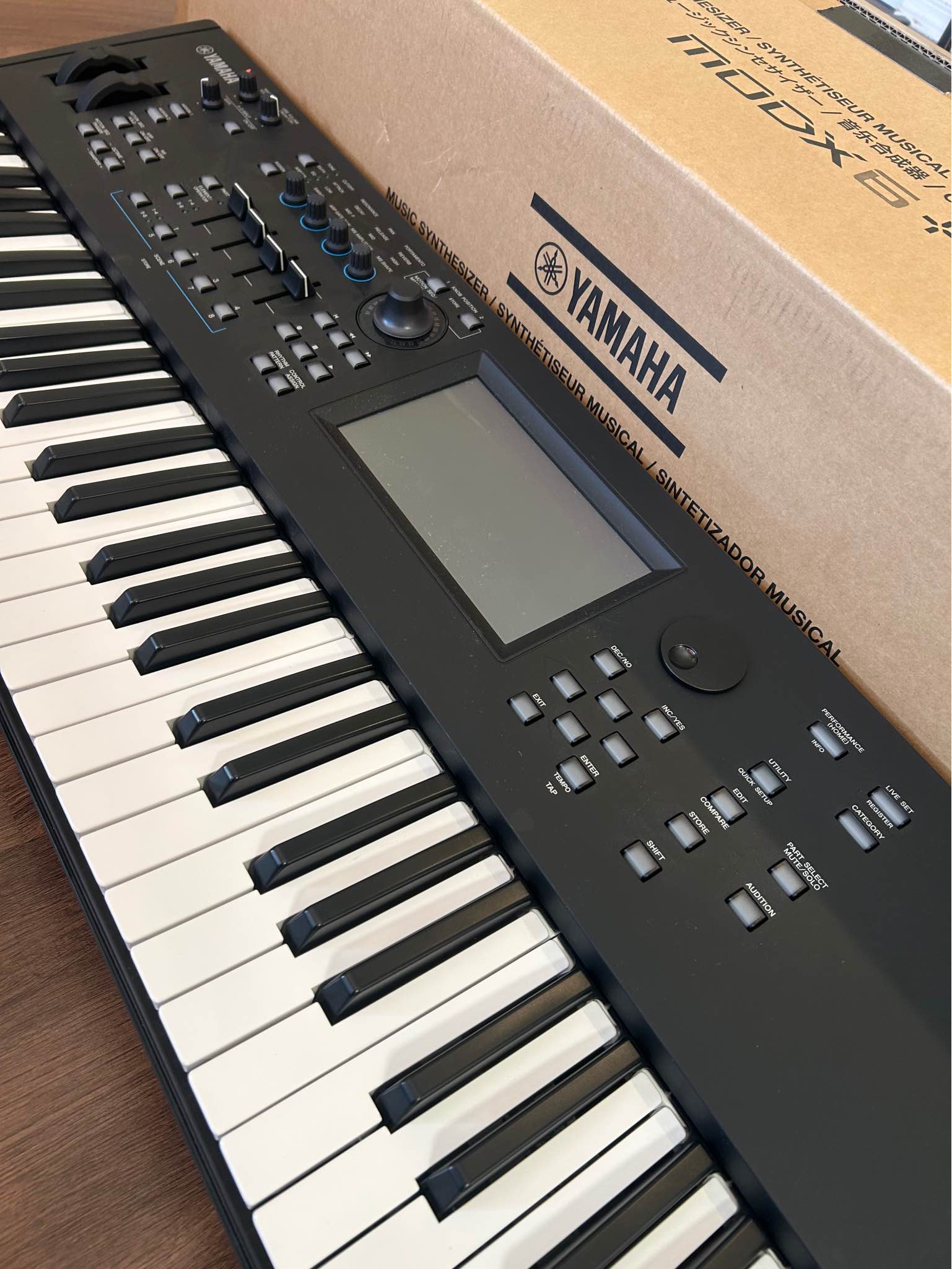 Yamaha MODX6+ Plus 61 key Voice Synthesizer - Electronic Keyboards ...