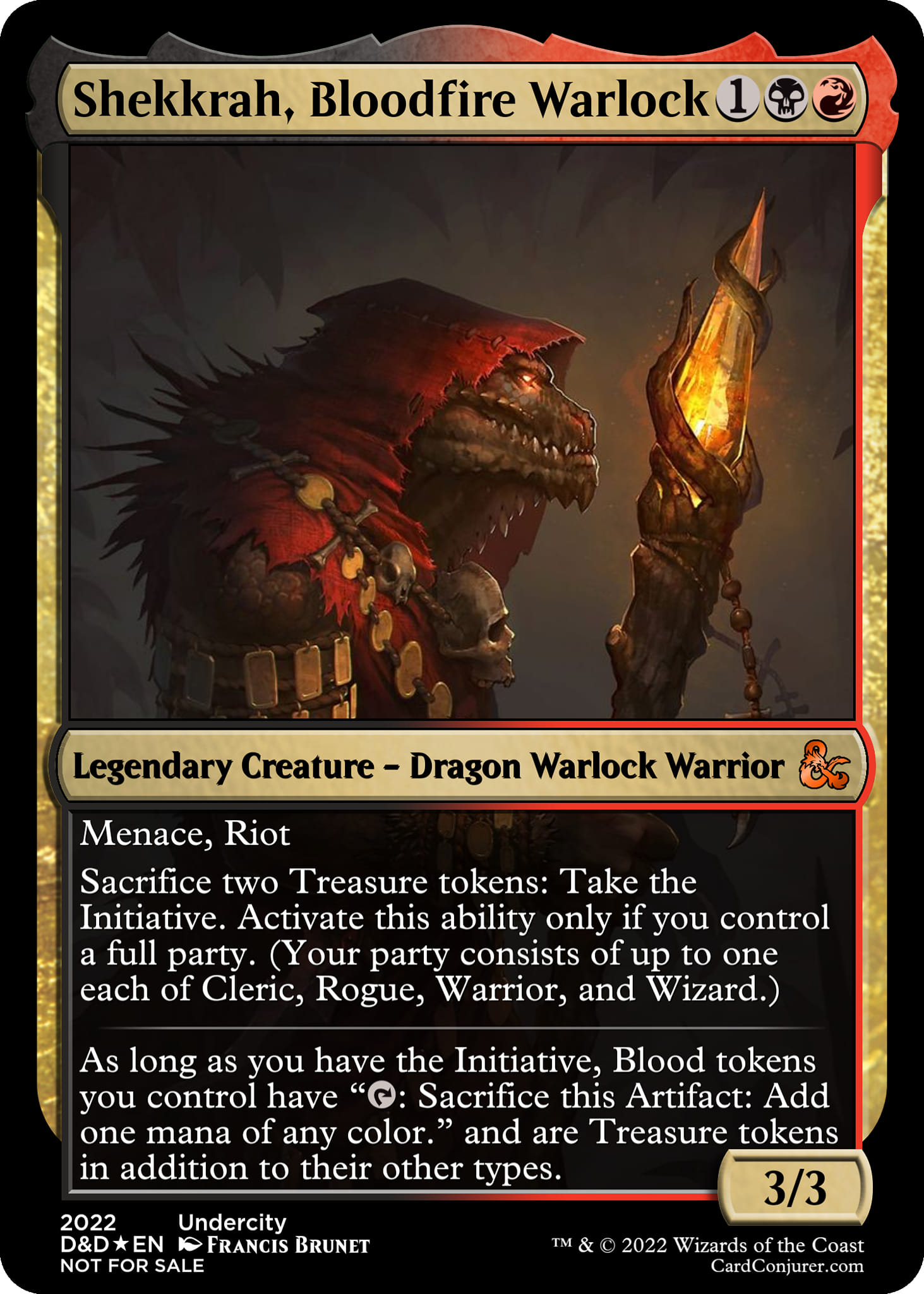 mtg dungeons and dragons dragon cards Dragon's Disciple [Dungeons & Dragons: Adventures in the Forgotten Rea 8/8 Illustrated by Pedro Potier. Magic The Gathering Trading Card