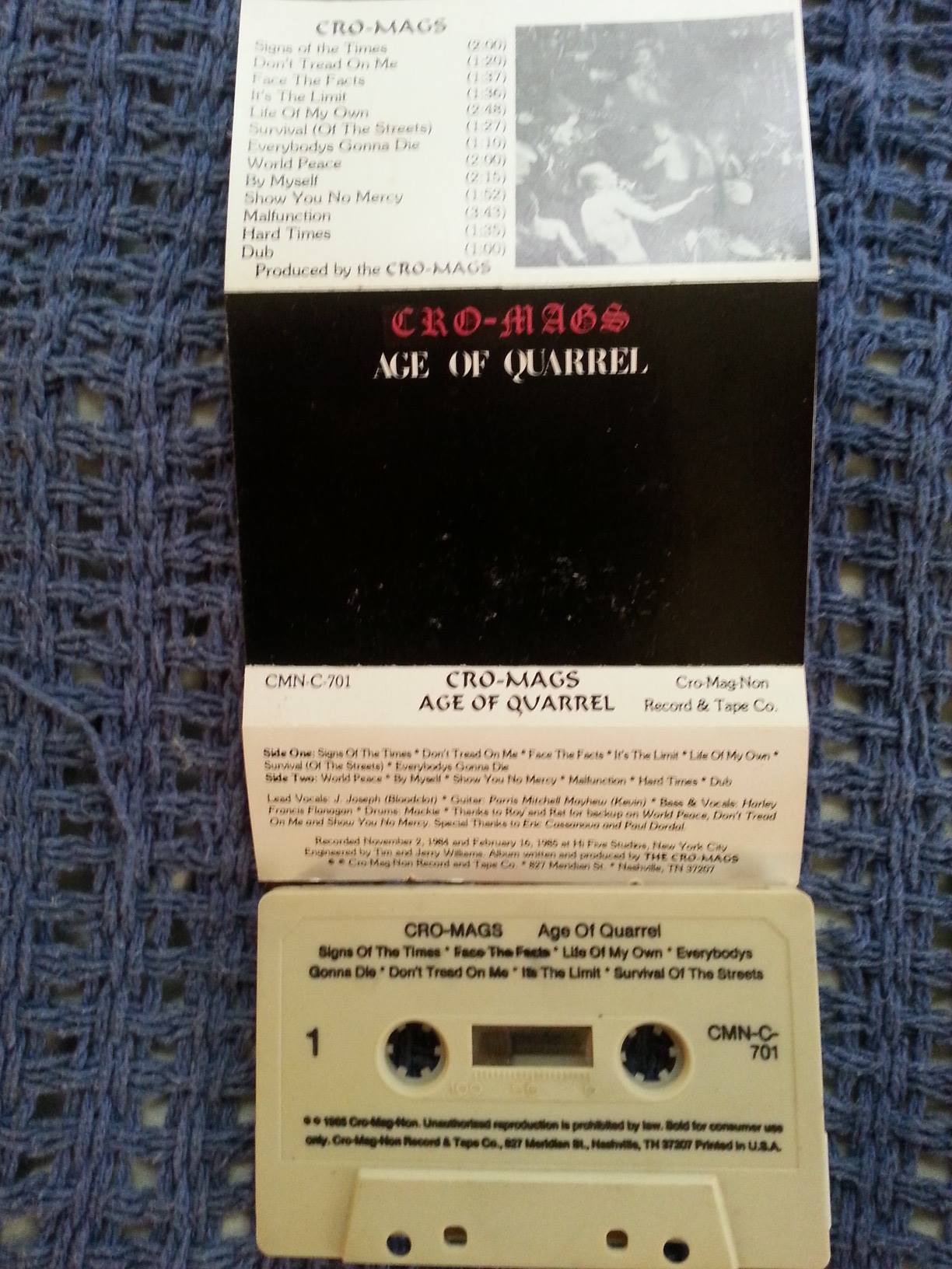 Cro-Mags demo. Better than the record? Your thoughts?