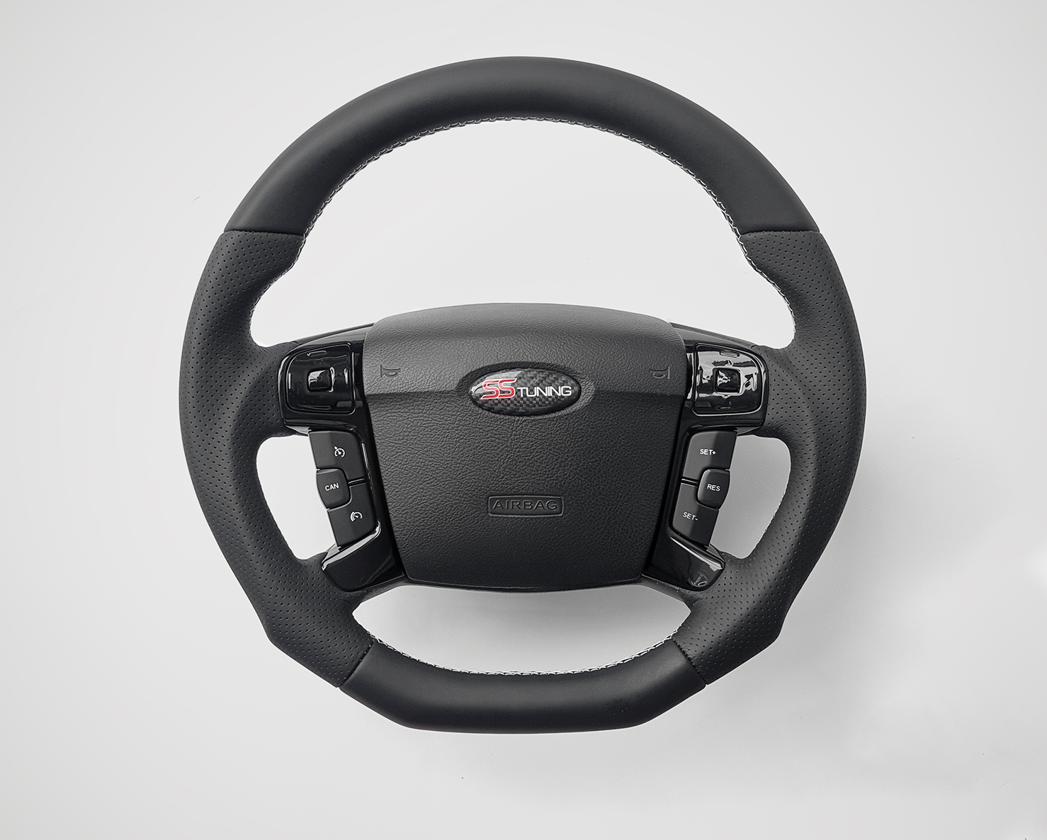 Leather Steering Wheel Cover for Ford Mondeo MK3 2000-2007