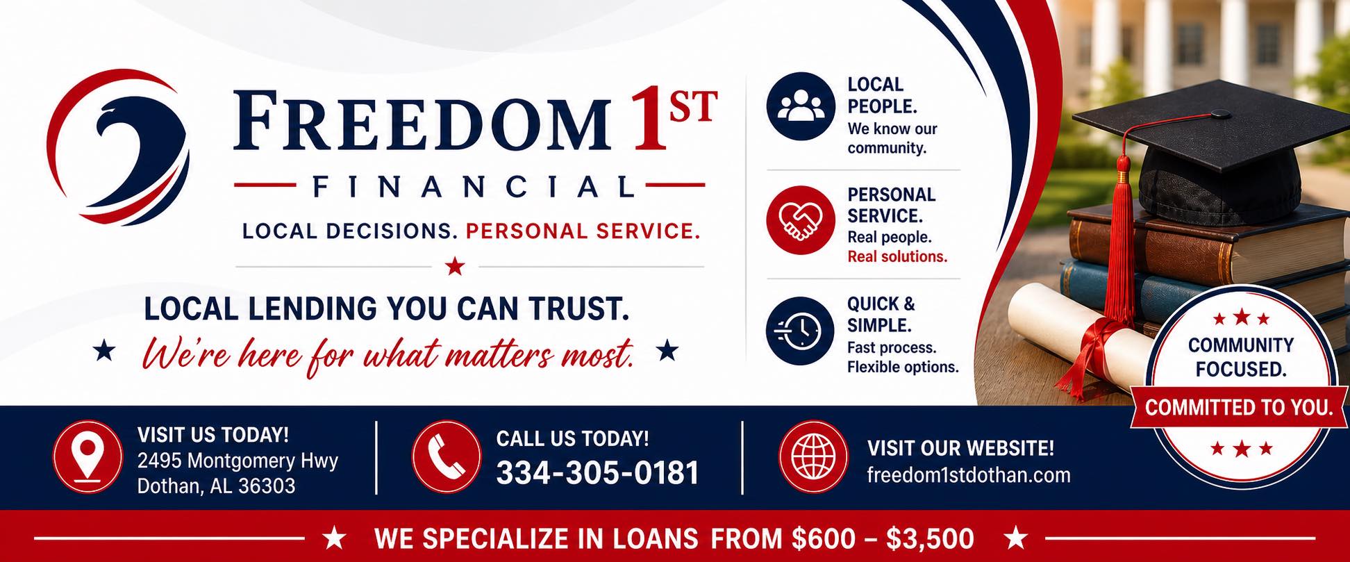 Freedom 1st Financial Services, Inc | Dothan AL
