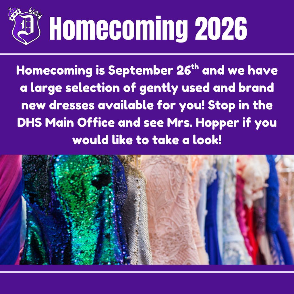 homecoming dresses used Attention DPS Families! are now available! See the attached graphic for more information dress for homecoming