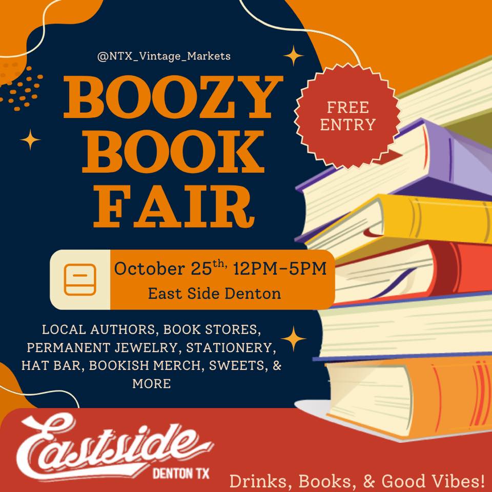 Boozy Book Fair In Denton