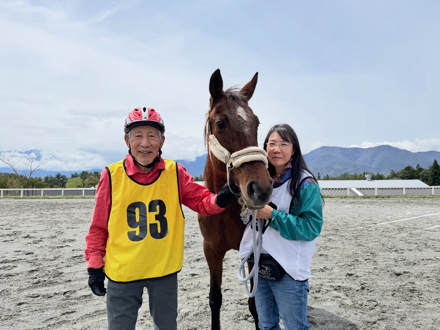 日本エンデュランスのレジェンド 高鳥さんがサツキと共に10キロを走り