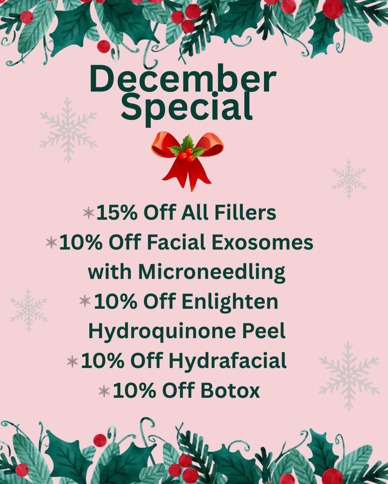 Humble - December 2025 Cosmetic Special! #facialexosomes #fillers # ...