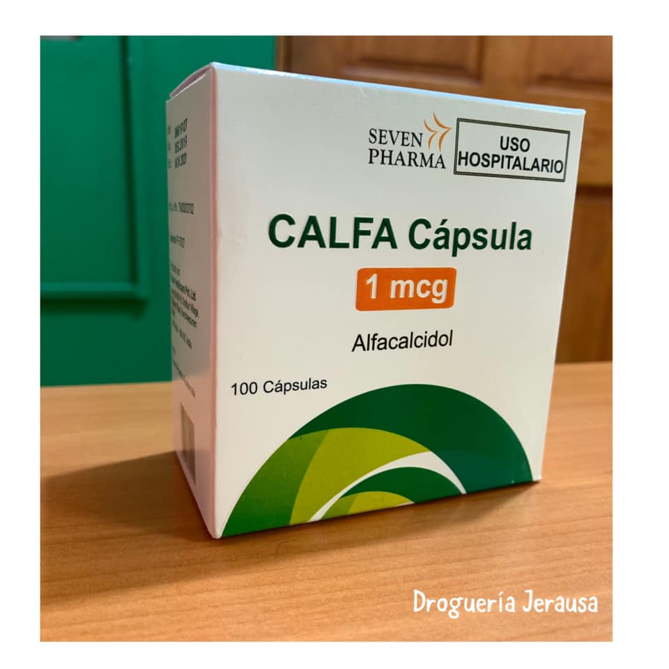 Calfa 1mcg x 100 Paracetamol 500mg... - Drogueria Jerausa | Facebook