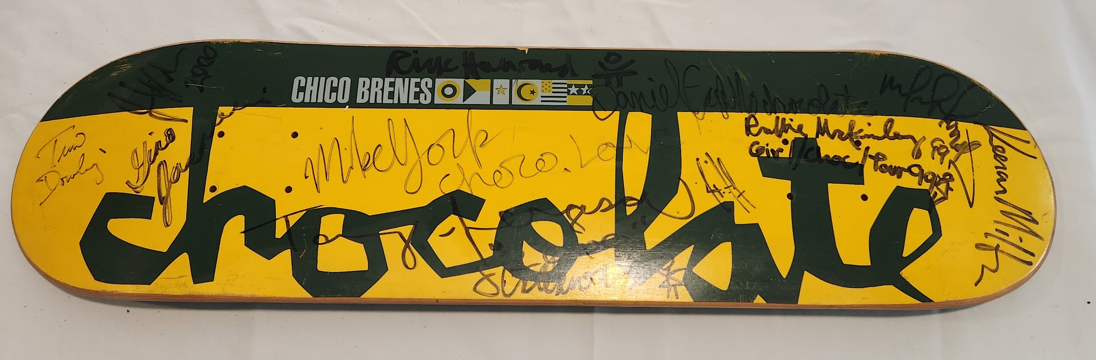 Vintage 1994 Chocolate Mike York skateboard deck
