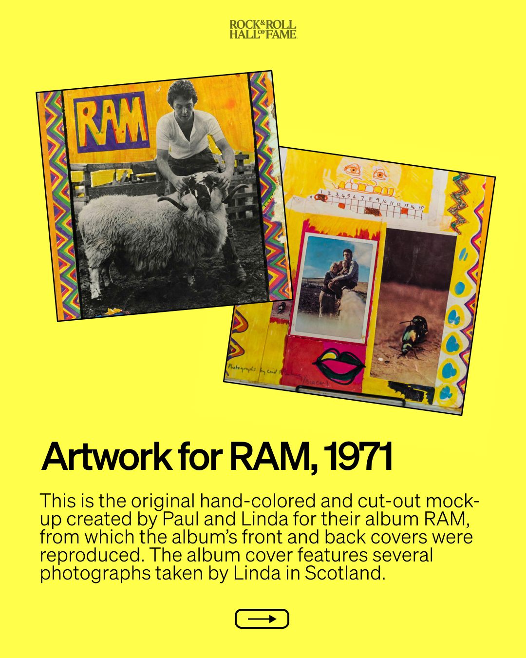 Step inside Paul and Linda McCartney's whimsical 1971 album “RAM