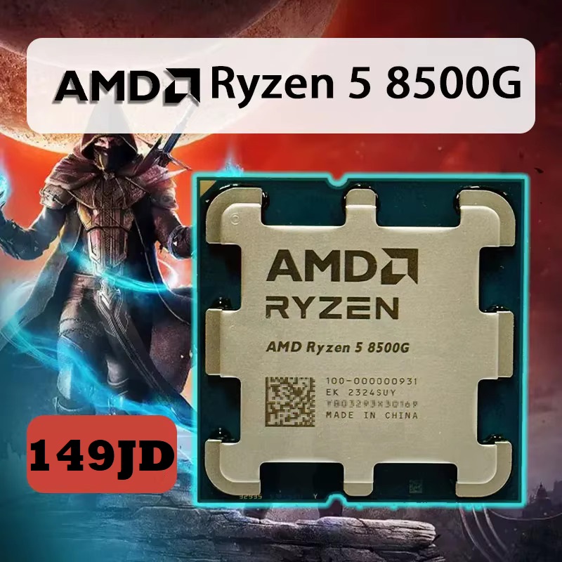 Taipei - معالج مميز من AMD مع كرت شاشة داخلي قوي AMD RYZEN 5 8500G ...