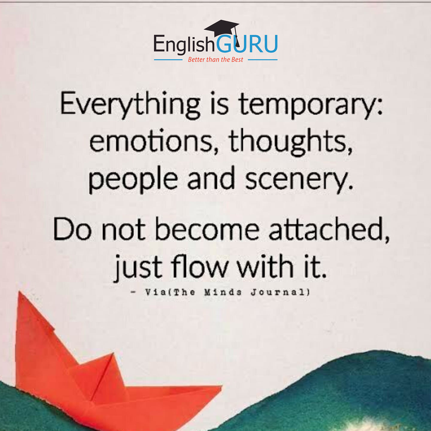 Daily Dose of Inspiration | Dear Students, sometimes it's best to flow ...