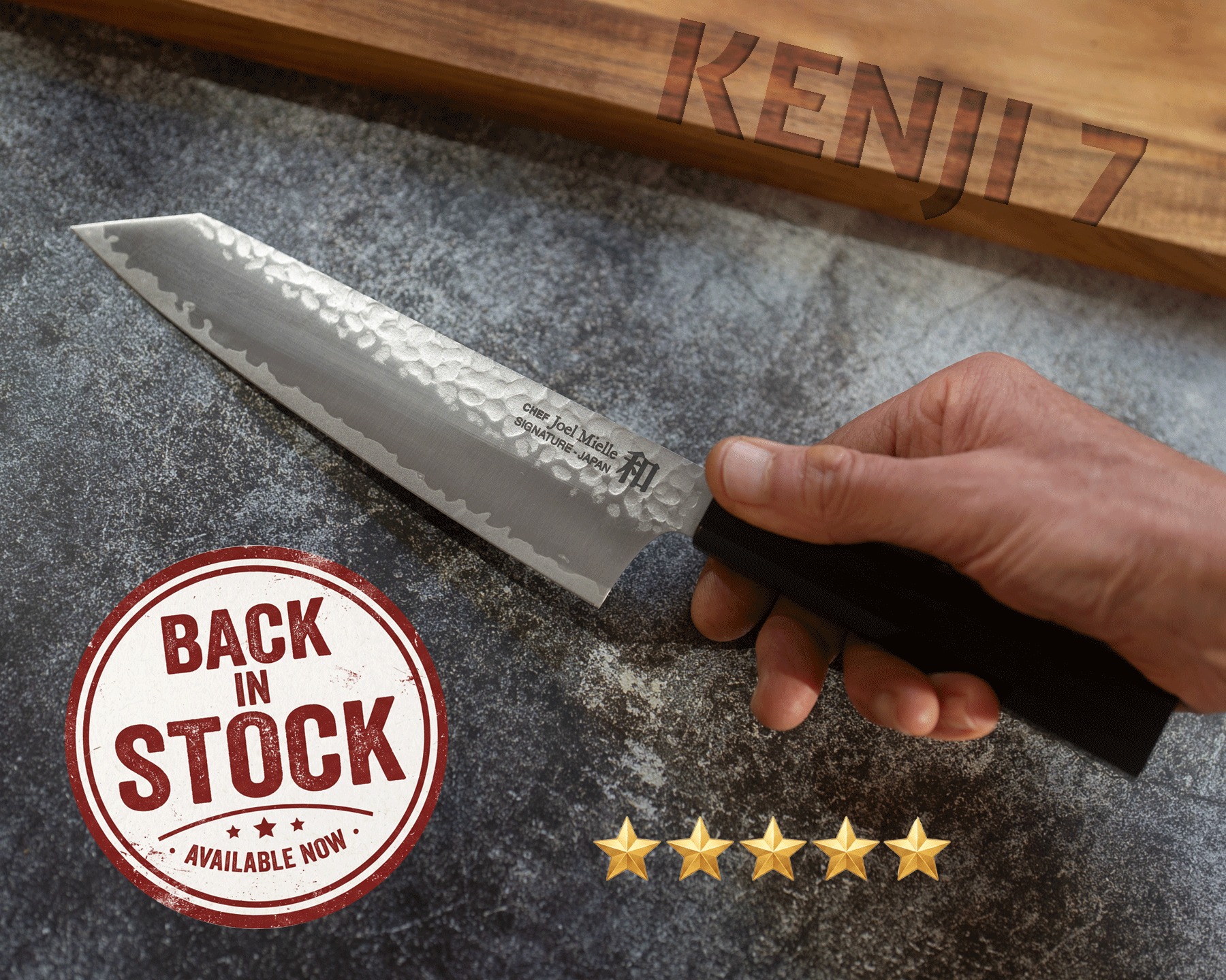 kenji MN  YES! The KENJI 7 Japanese chef's knife is back The phenomenal