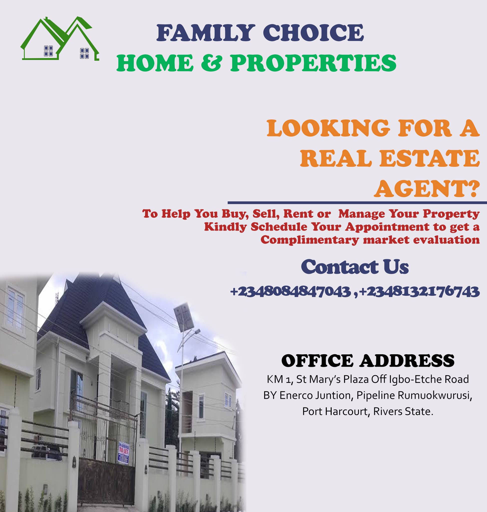 Family Choice Home & Properties