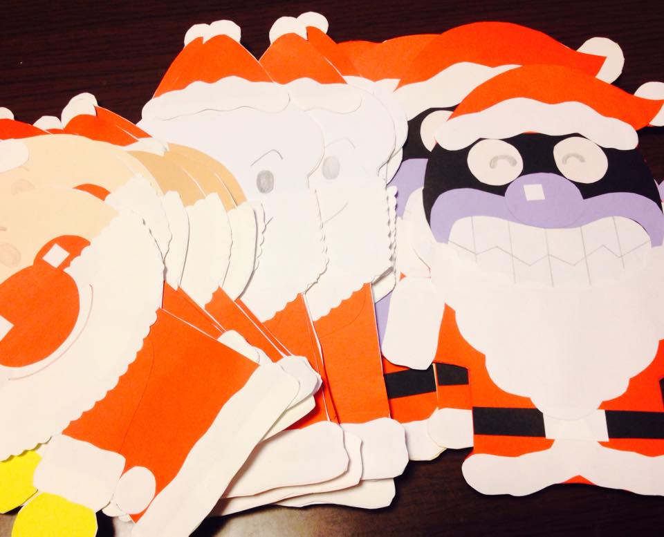 Aizuマムべキー S アンパンマンクリスマスカード 7日に寝相アートを体験された方に手作り アンパンマンクリスマスカードをプレゼント 是非後体験下さい 灬ºwº灬 Facebook