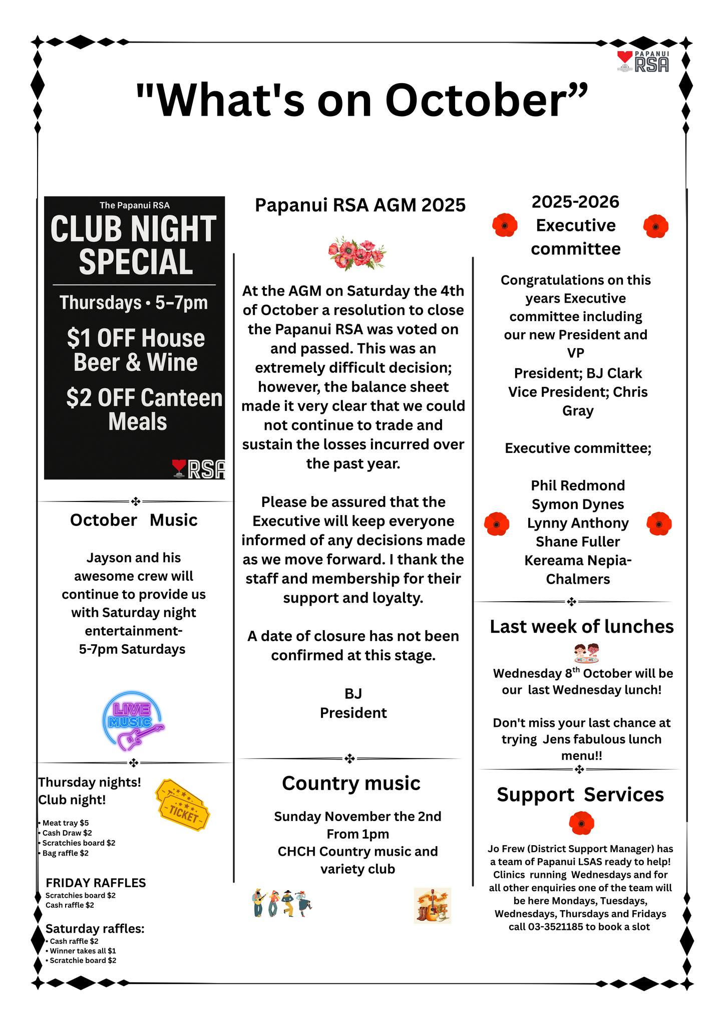 Papanui RSA | Christchurch