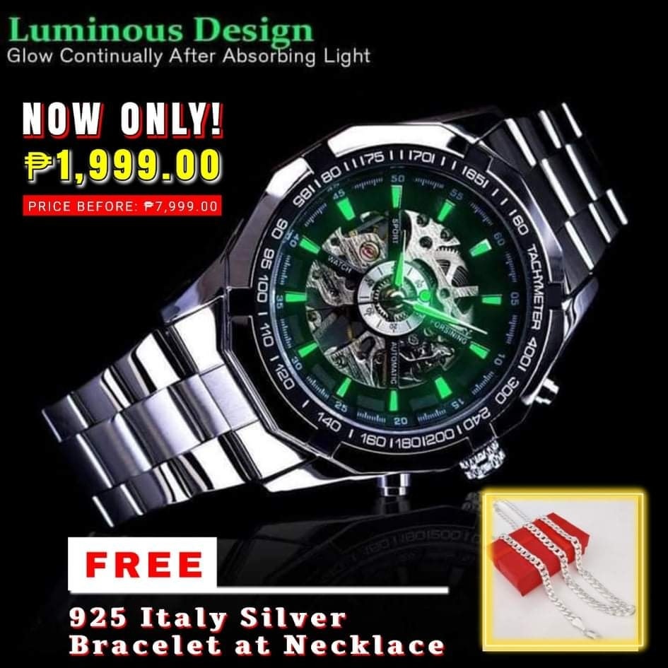 Watch Corner PH - New Release 🎉 Silver Automatic Watch... | Facebook