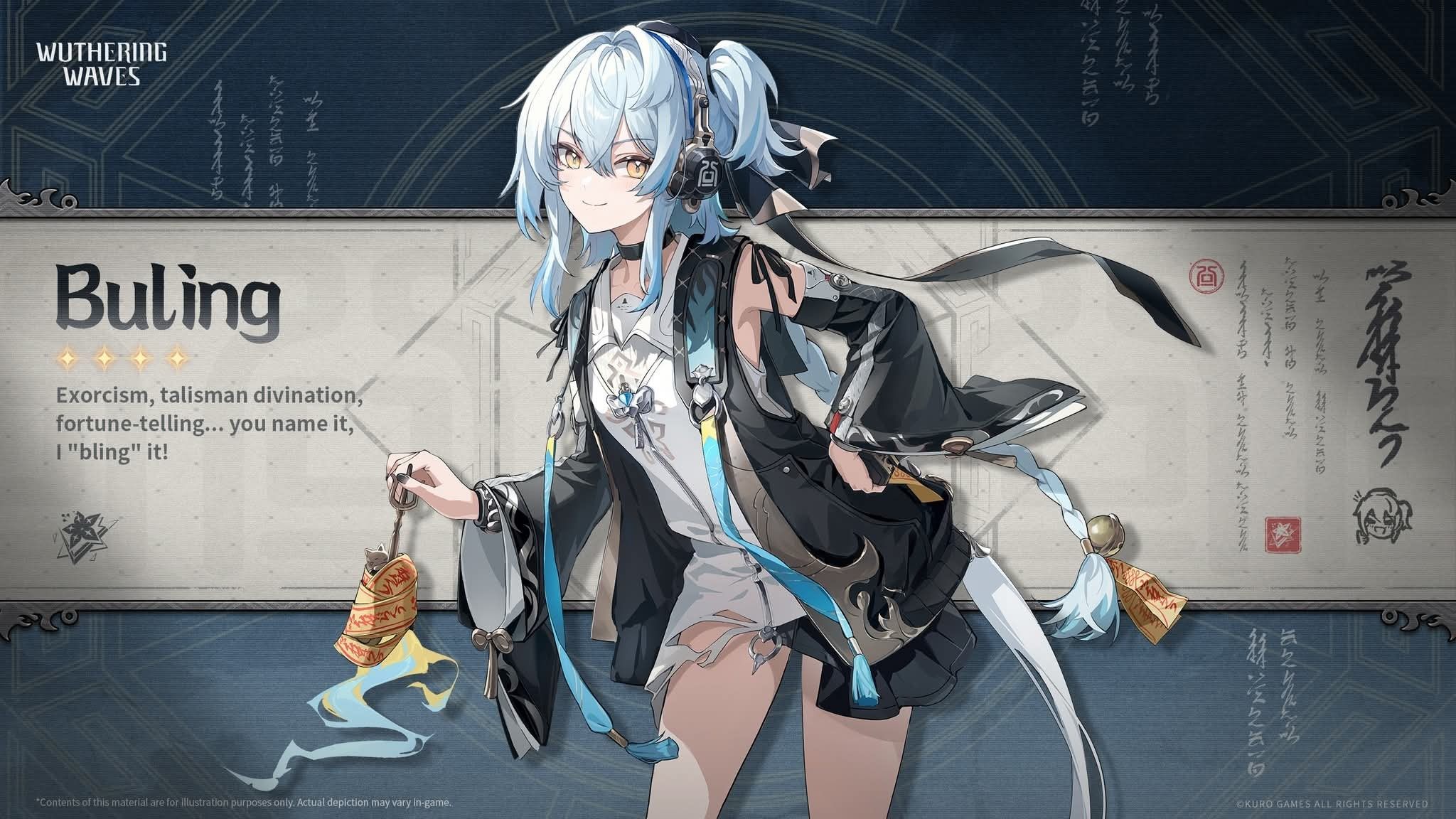 Who is the Japanese voice actor for Buling?