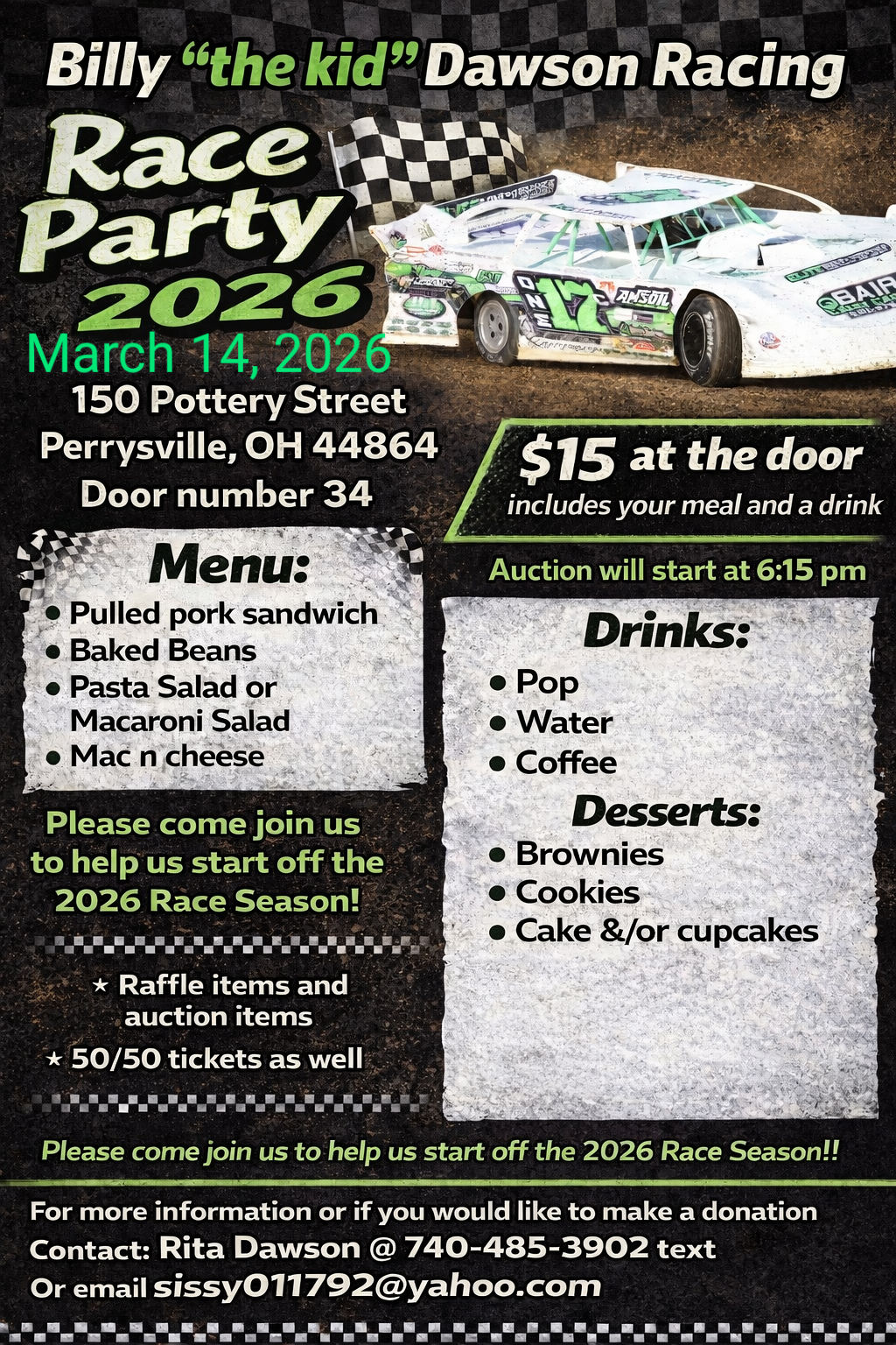 🏁 RACE PARTY 2026 IS ON! 🏁... - Billy 