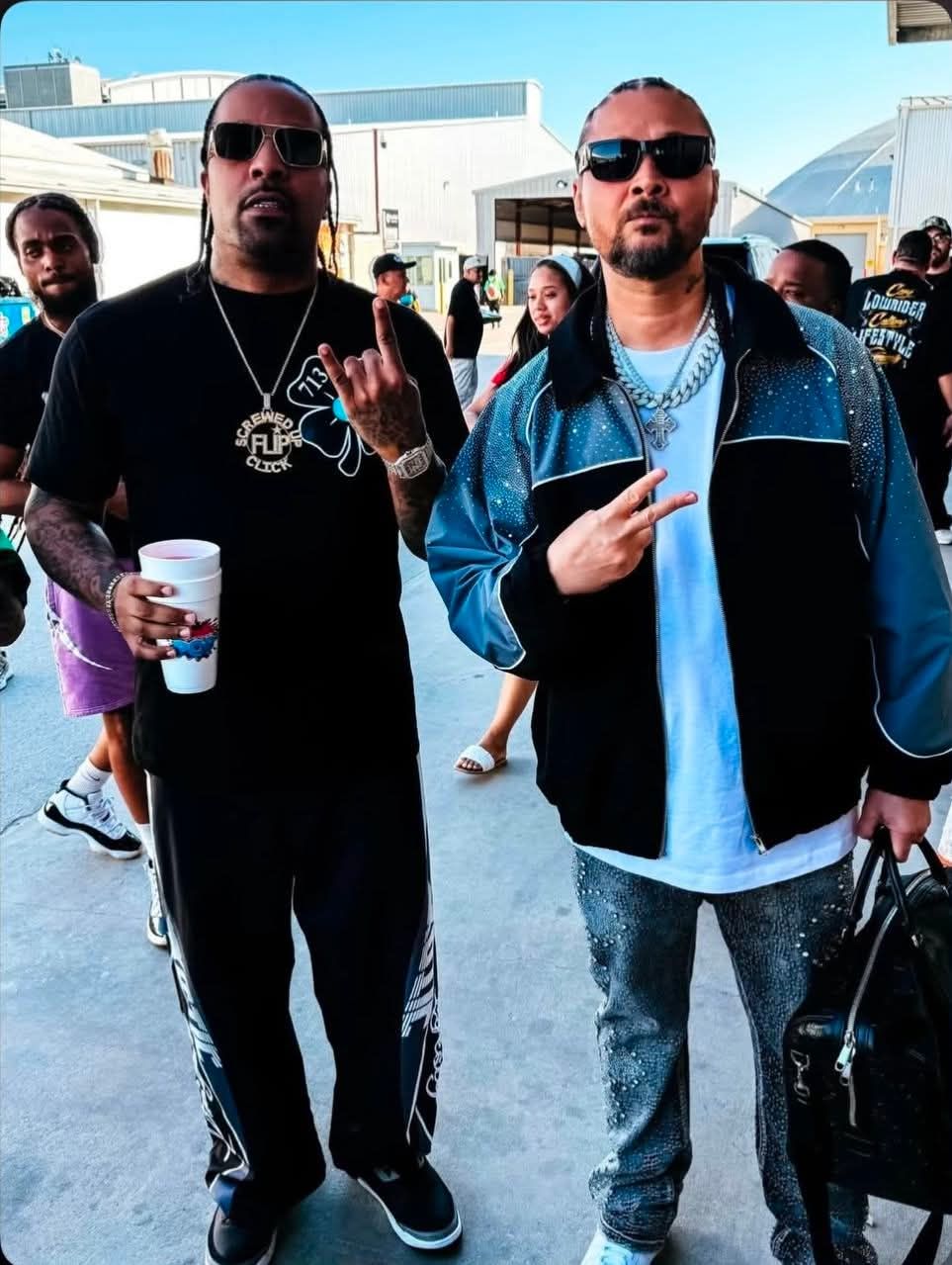 🚨#HoustonTX rapper #LilFlip linked up with #Cleveland rapper