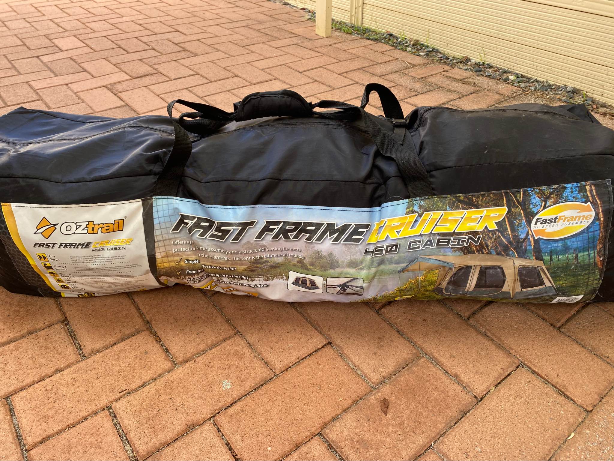Oztrail 10p Tent - Fast Frame Cruiser 450 Cabin - Tents & Camping ...