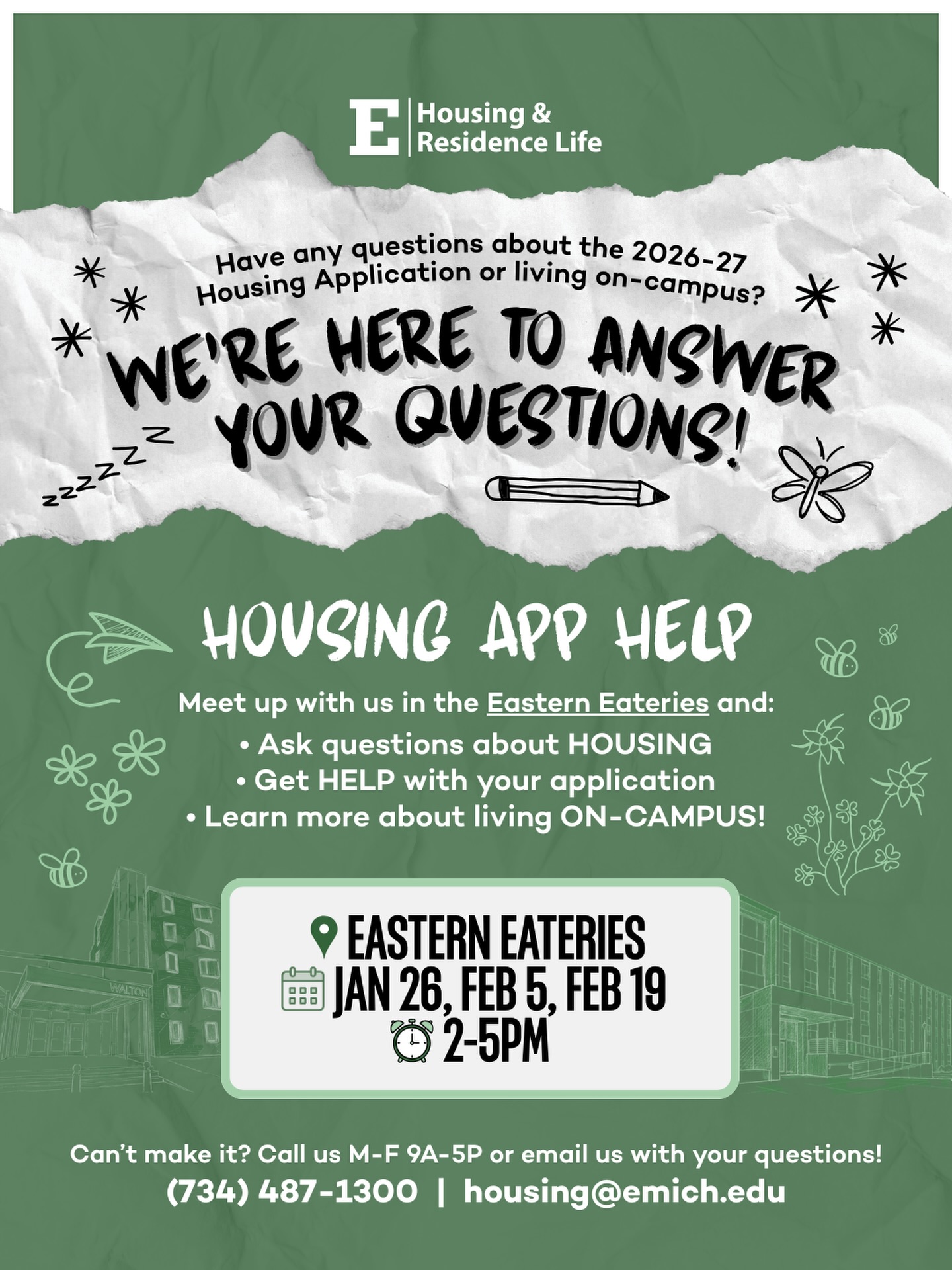 EMU - Have questions about the 2026-27 priority housing application? We ...