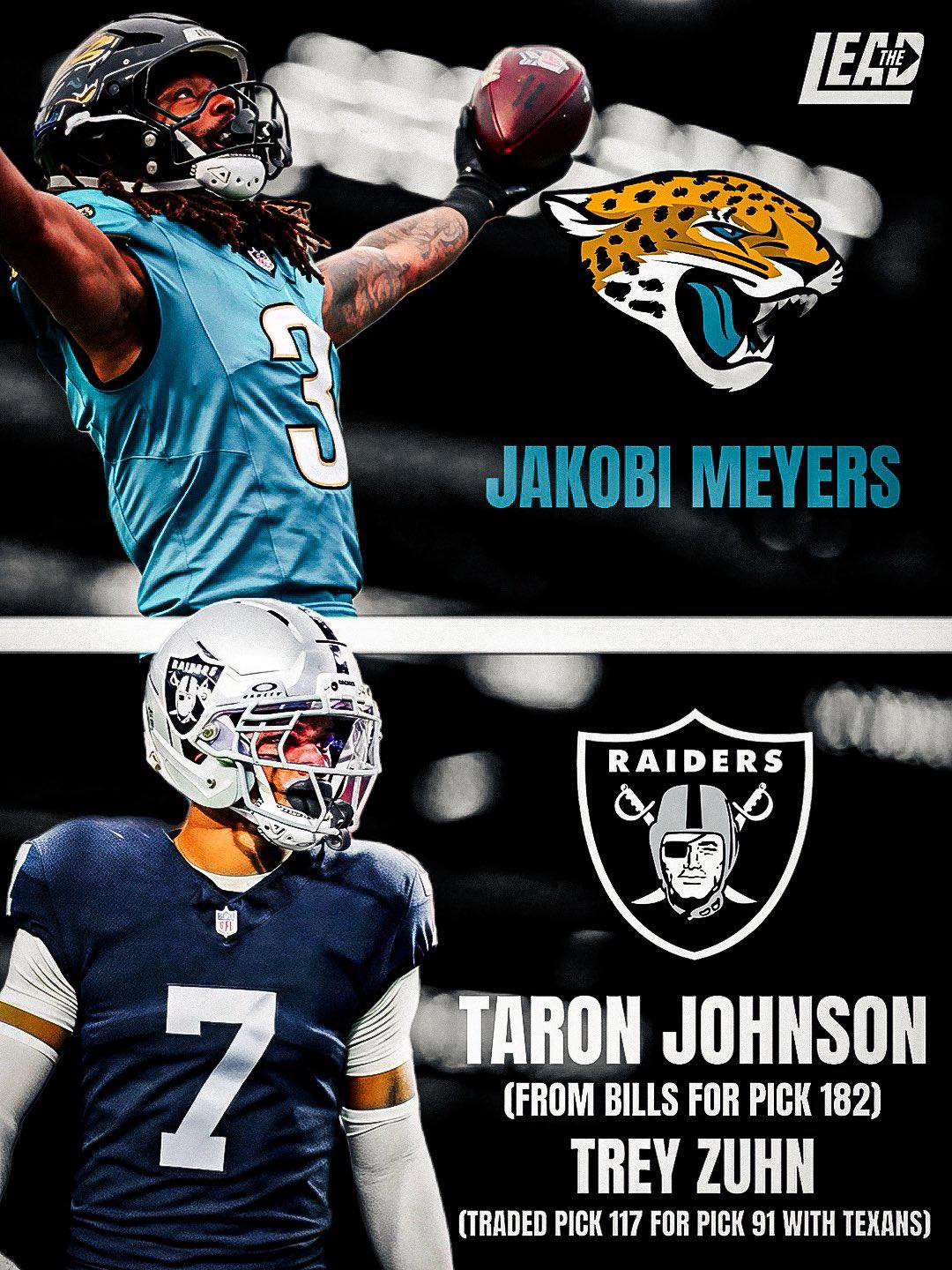The Jakobi Meyers trade is finally complete, lets look at how it