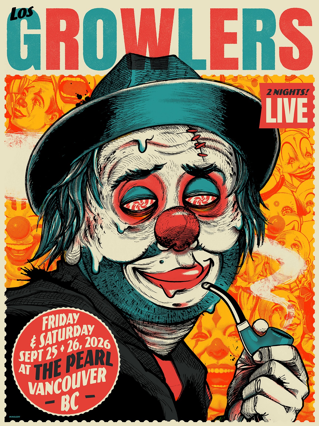 The Growlers - @alanforbes signed + numbered limited edition