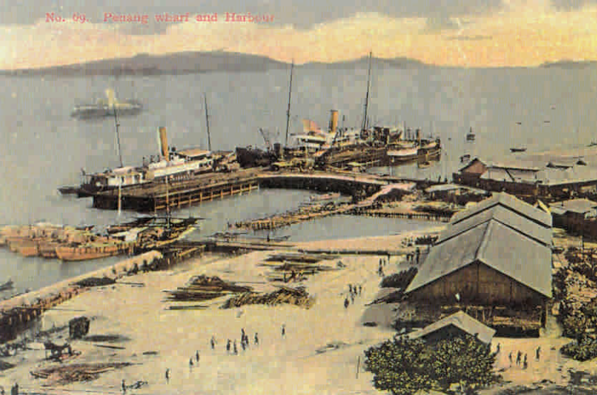 Penang Port Swettenham Pier In The 1900s Courtesy To Penang Wikia Facebook