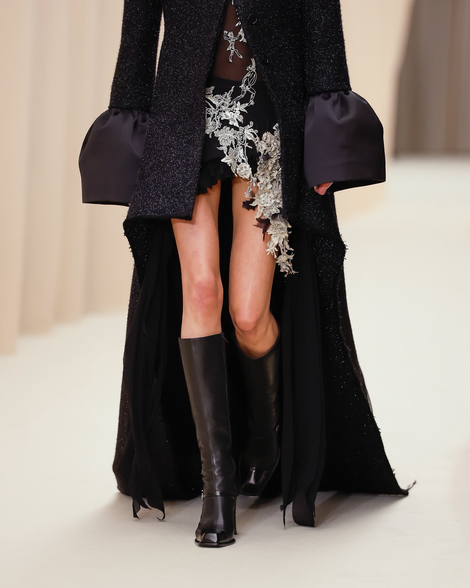 Alexander - The Alexander McQueen SS13 gold 3D embroidered 