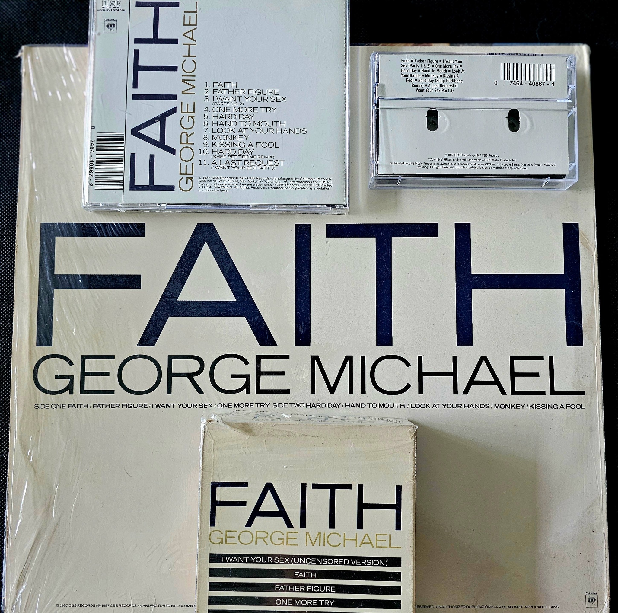 George Michael's iconic Faith album
