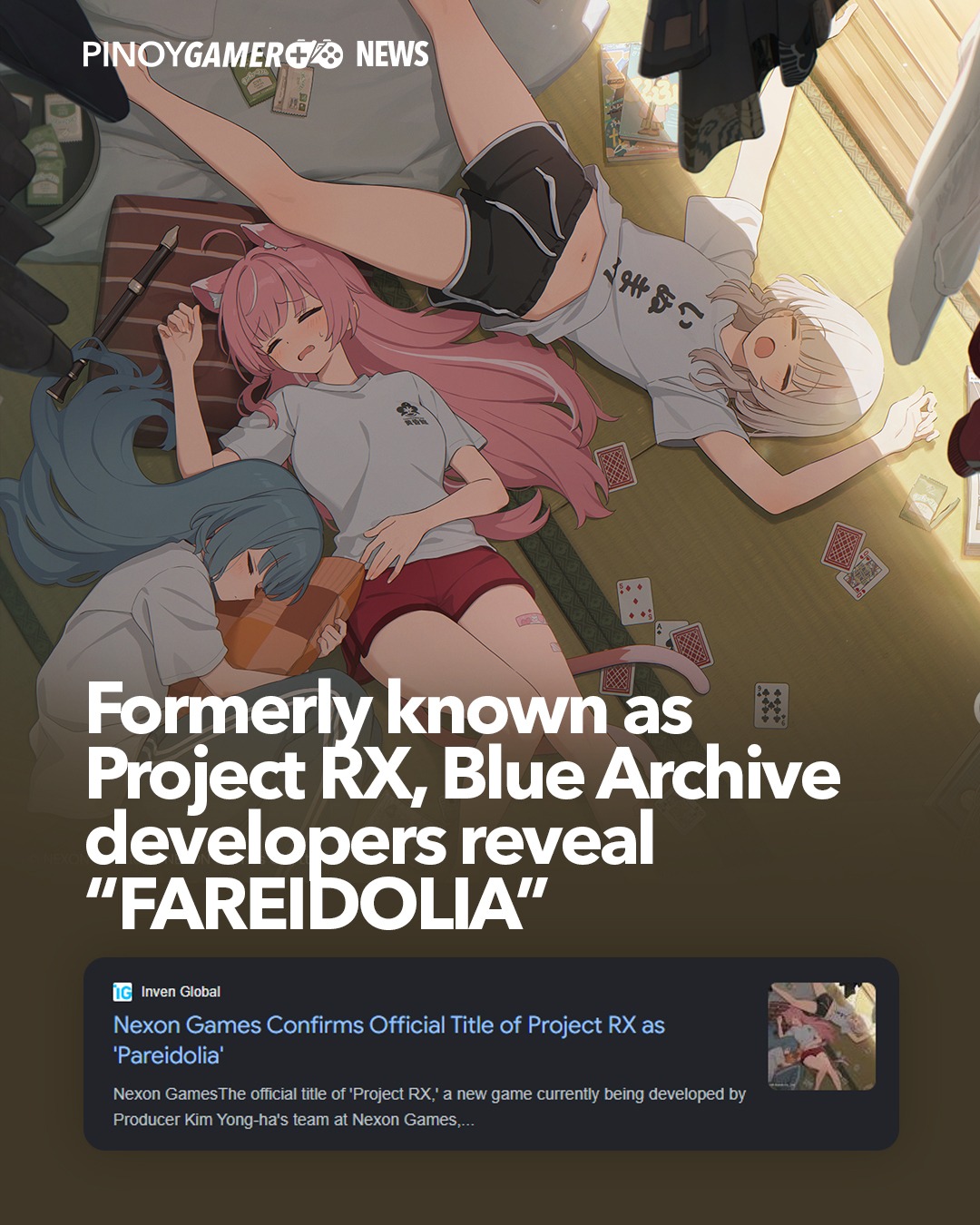 Formerly known as Project RX, Blue Archive developers reveal