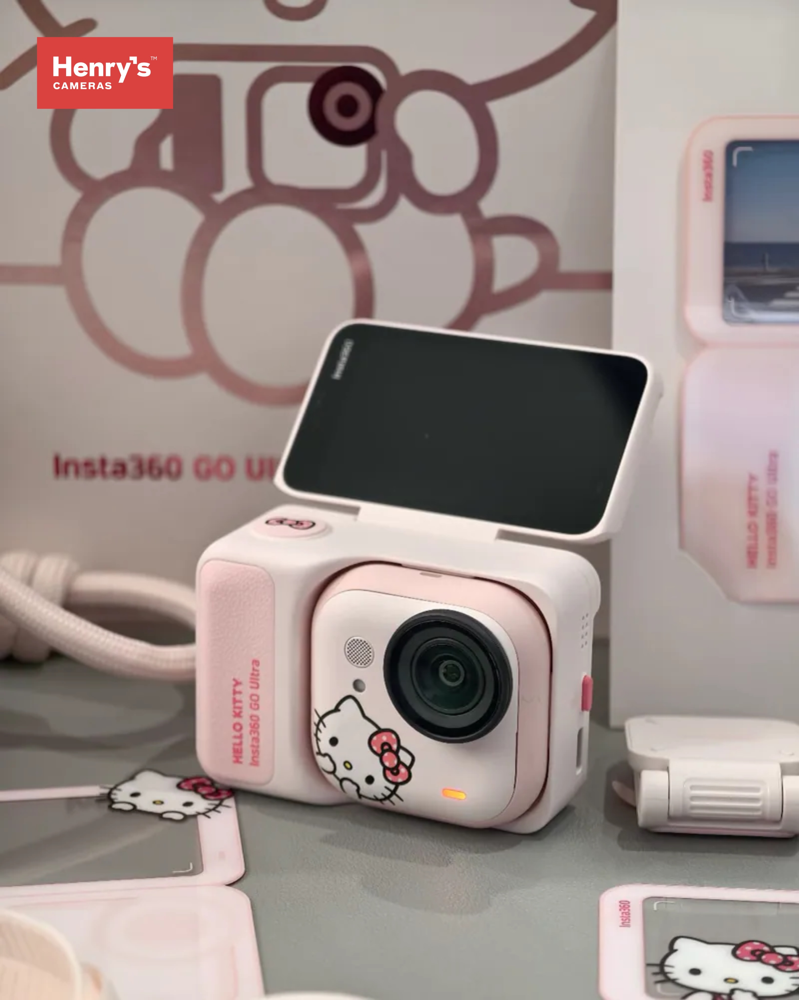 A little happiness in pink! 📷🎀 The Insta360 GO Ultra x Hello