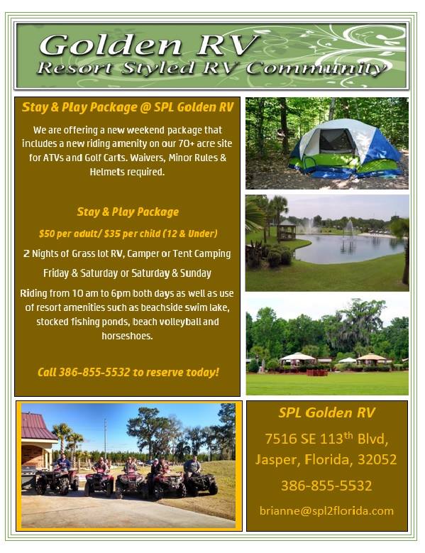 Golden RV | Jasper FL