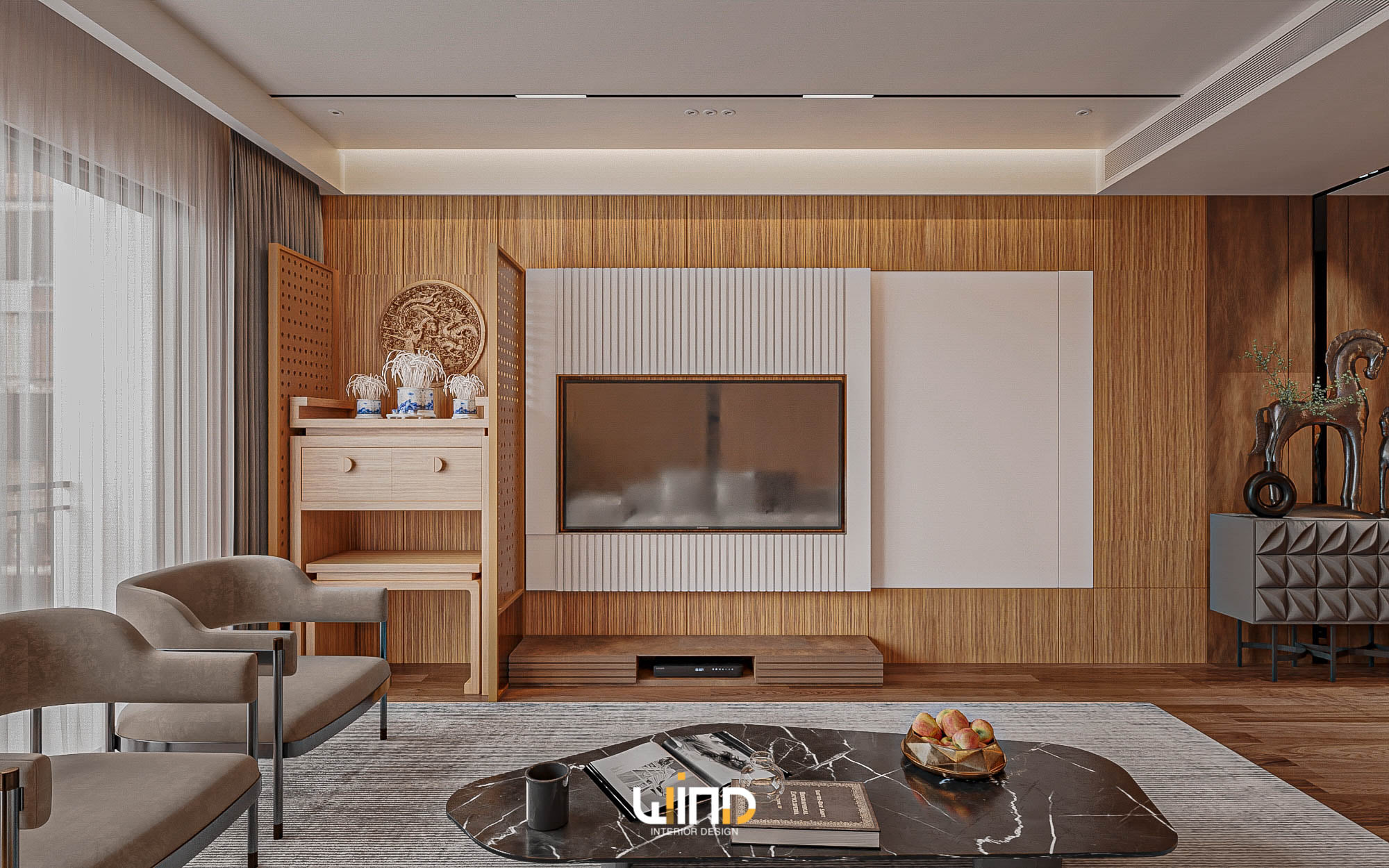 Thiết Kế Thi Công... - Thiết Kế Thi Công Nội Thất Wind Design
